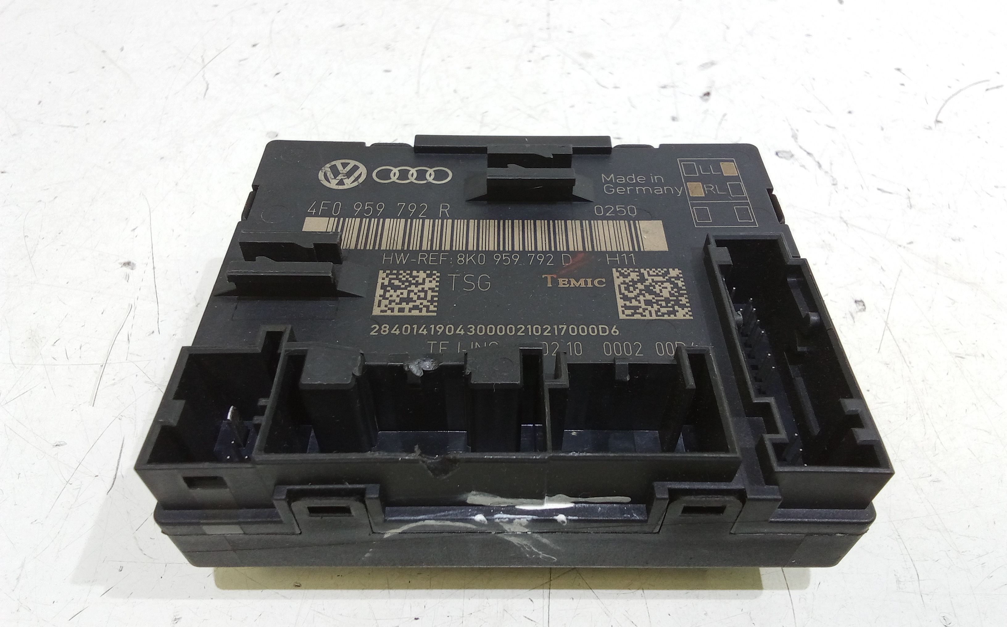 Centralina porta DX passeggero AUDI A6 Allroad Serie C6 (4FH) (06>12)