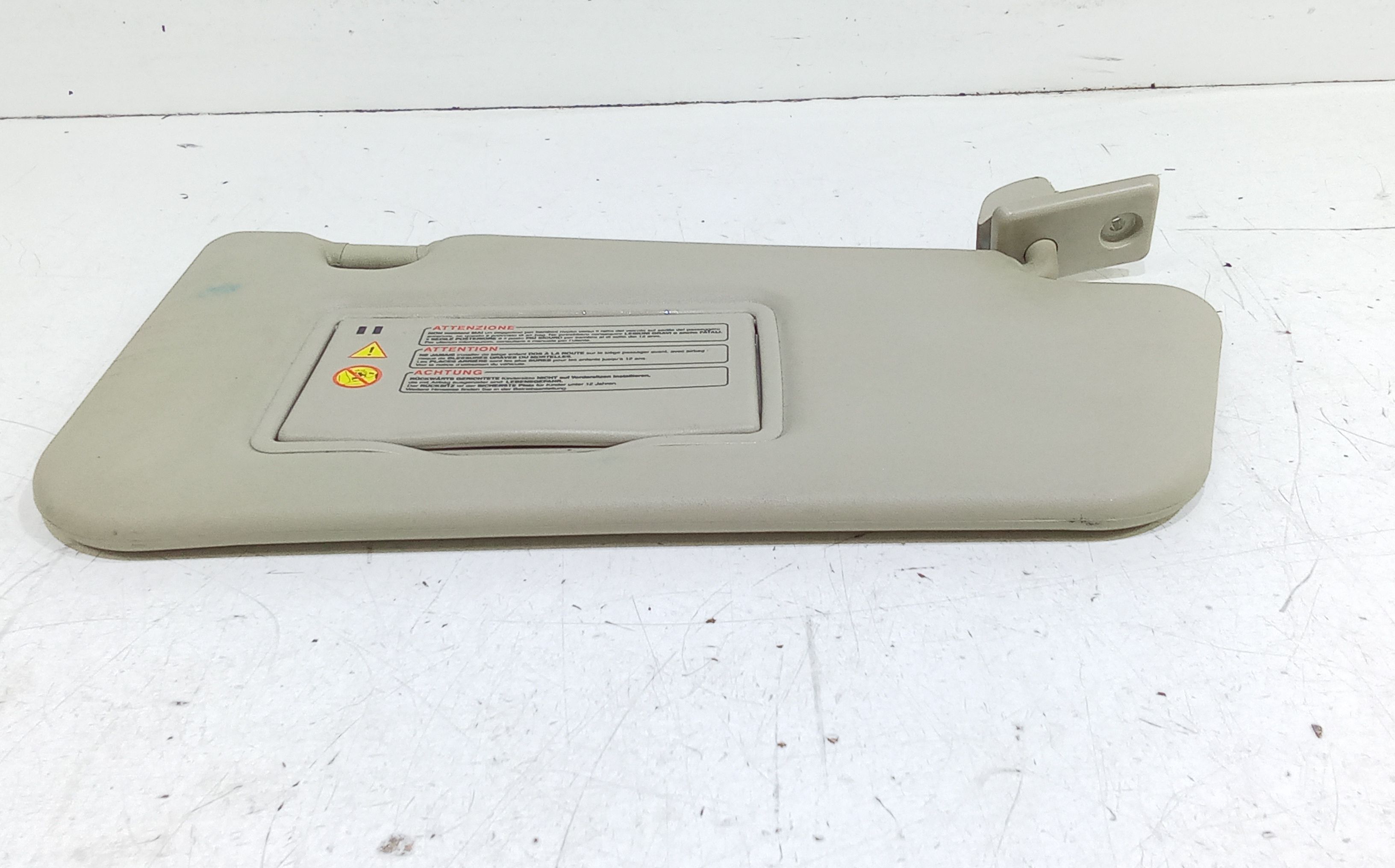 Parasole aletta Lato Passeggero NISSAN Micra 3 Serie