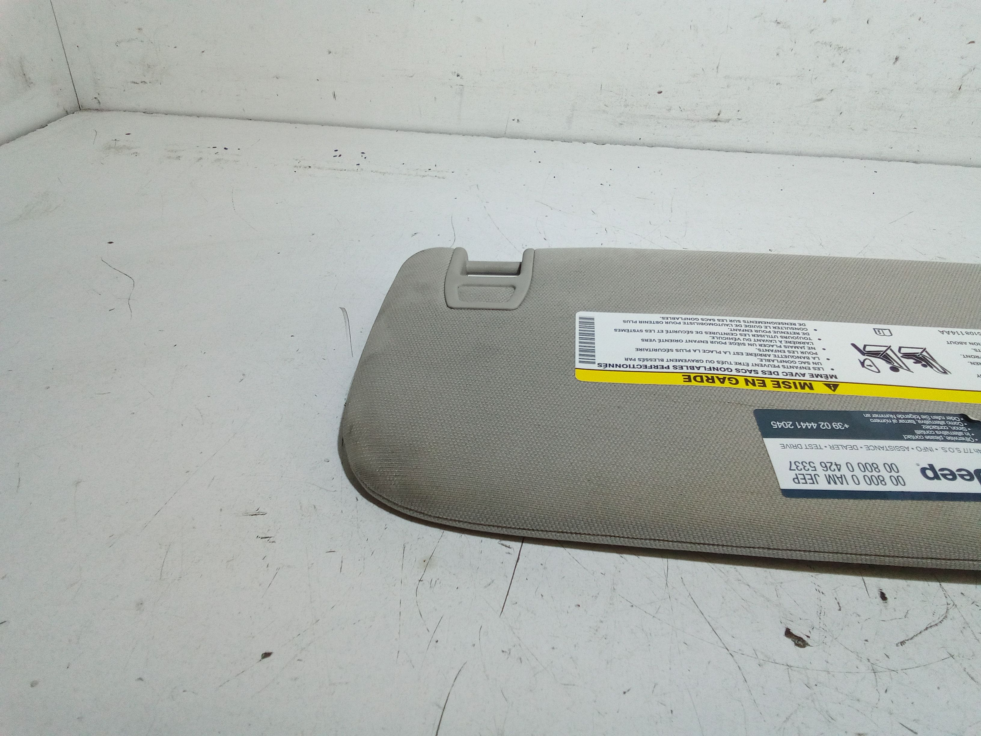 Parasole aletta anteriore Lato Guida JEEP Grand Cherokee 4 Serie