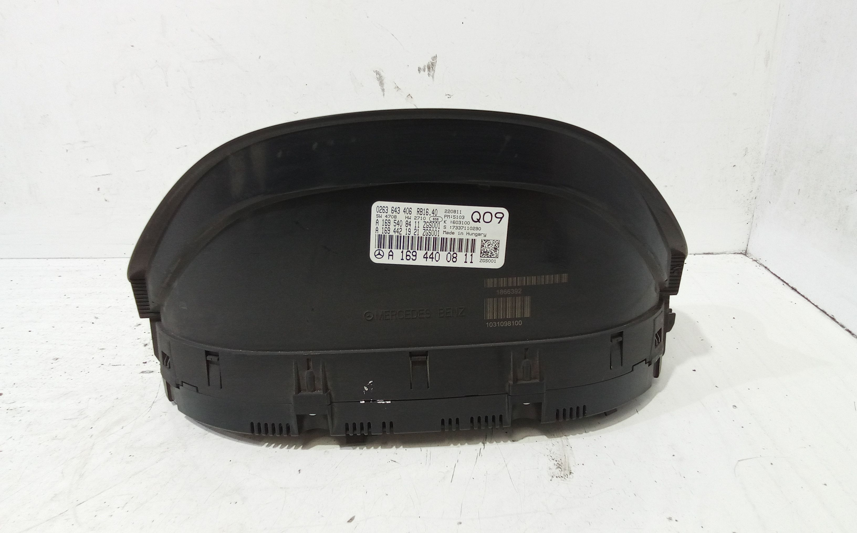 Quadro Strumenti MERCEDES Classe A W169 4 Serie