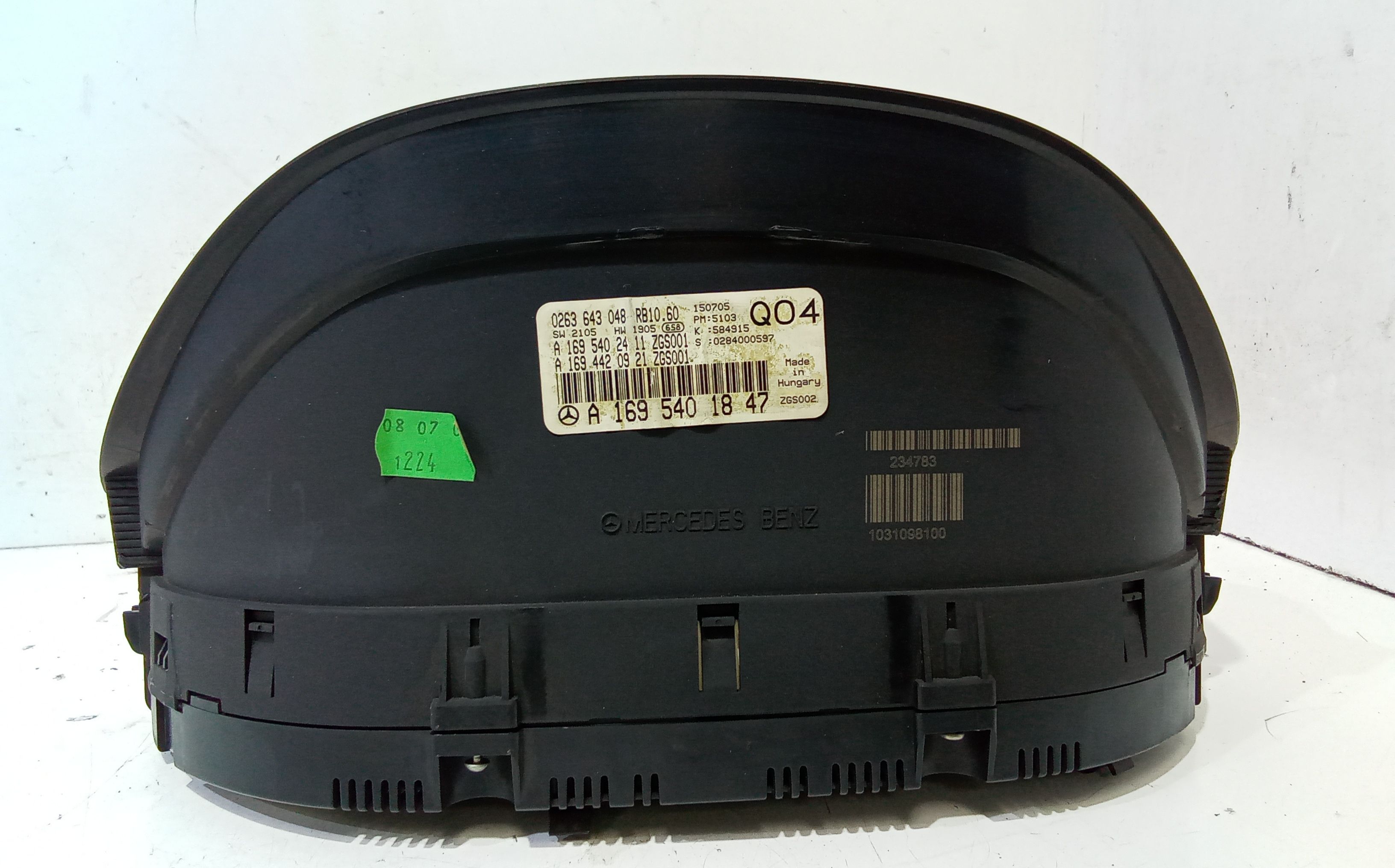 Quadro Strumenti MERCEDES Classe A W169 3 Serie