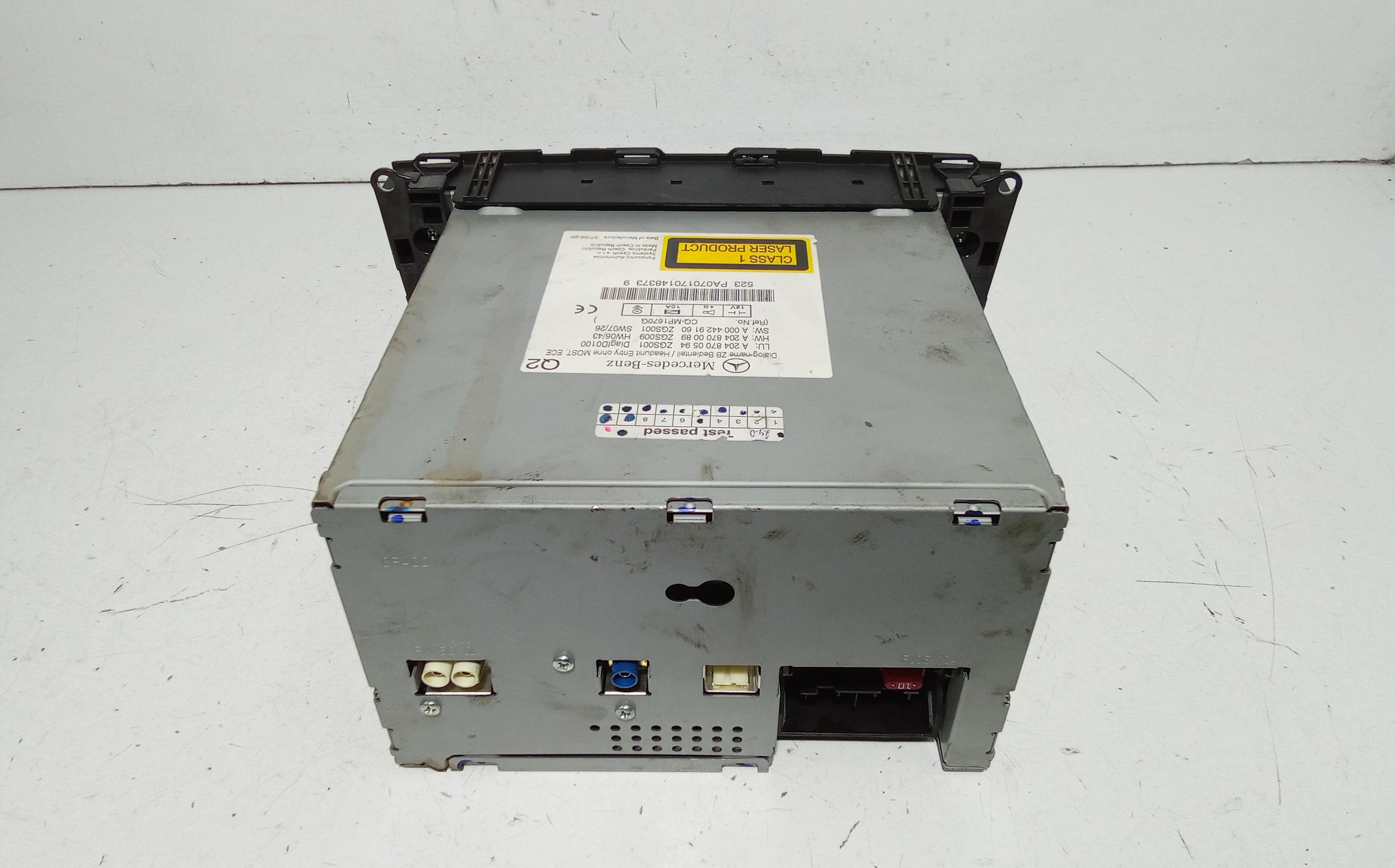 Autoradio MERCEDES Classe C Berlina W204