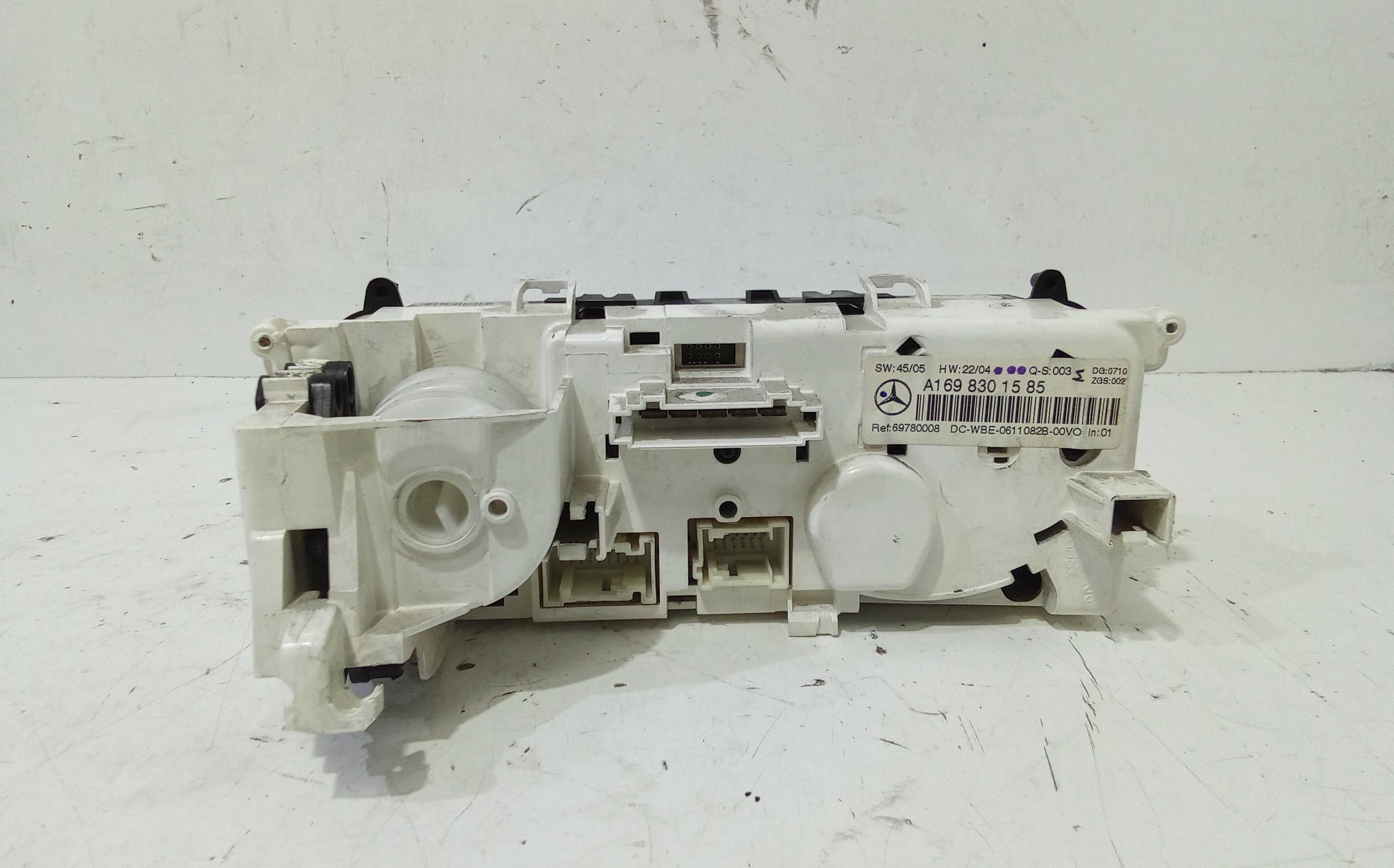 Comandi Clima MERCEDES Classe A W169 3 Serie