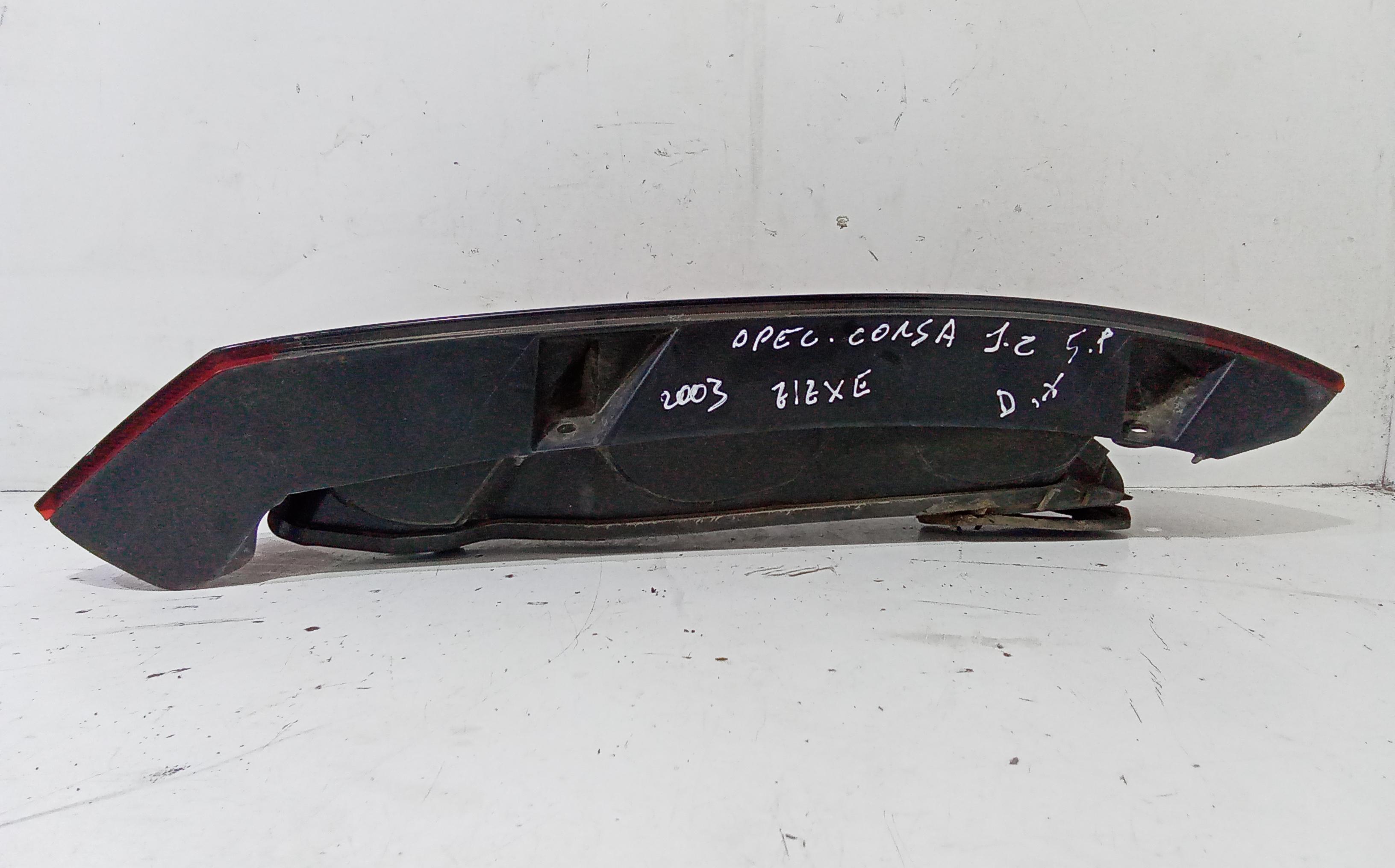 Stop fanale posteriore Destro Passeggero OPEL Corsa C 5P 1 Serie