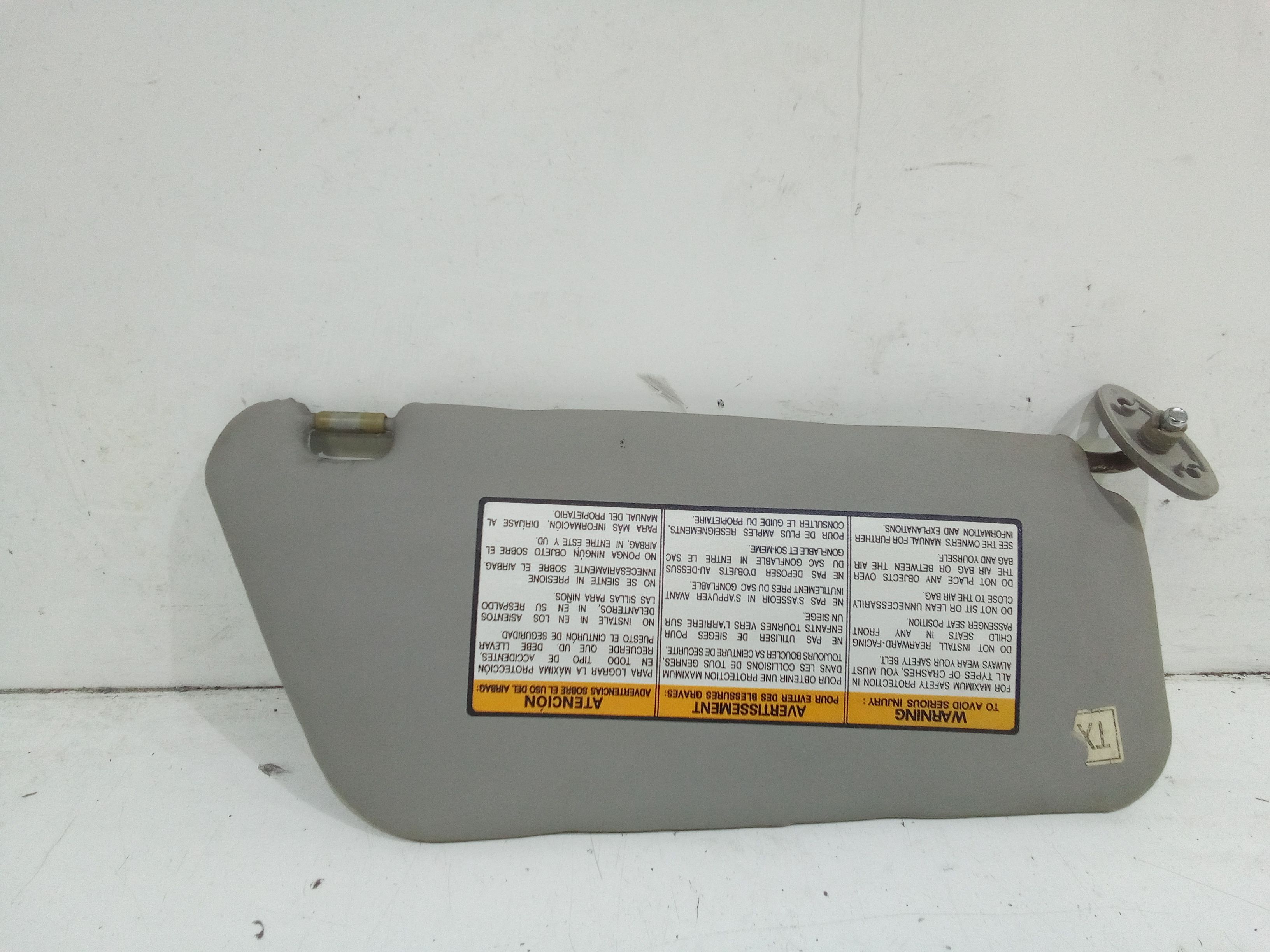 Parasole aletta anteriore Lato Guida DAEWOO Matiz 1 Serie