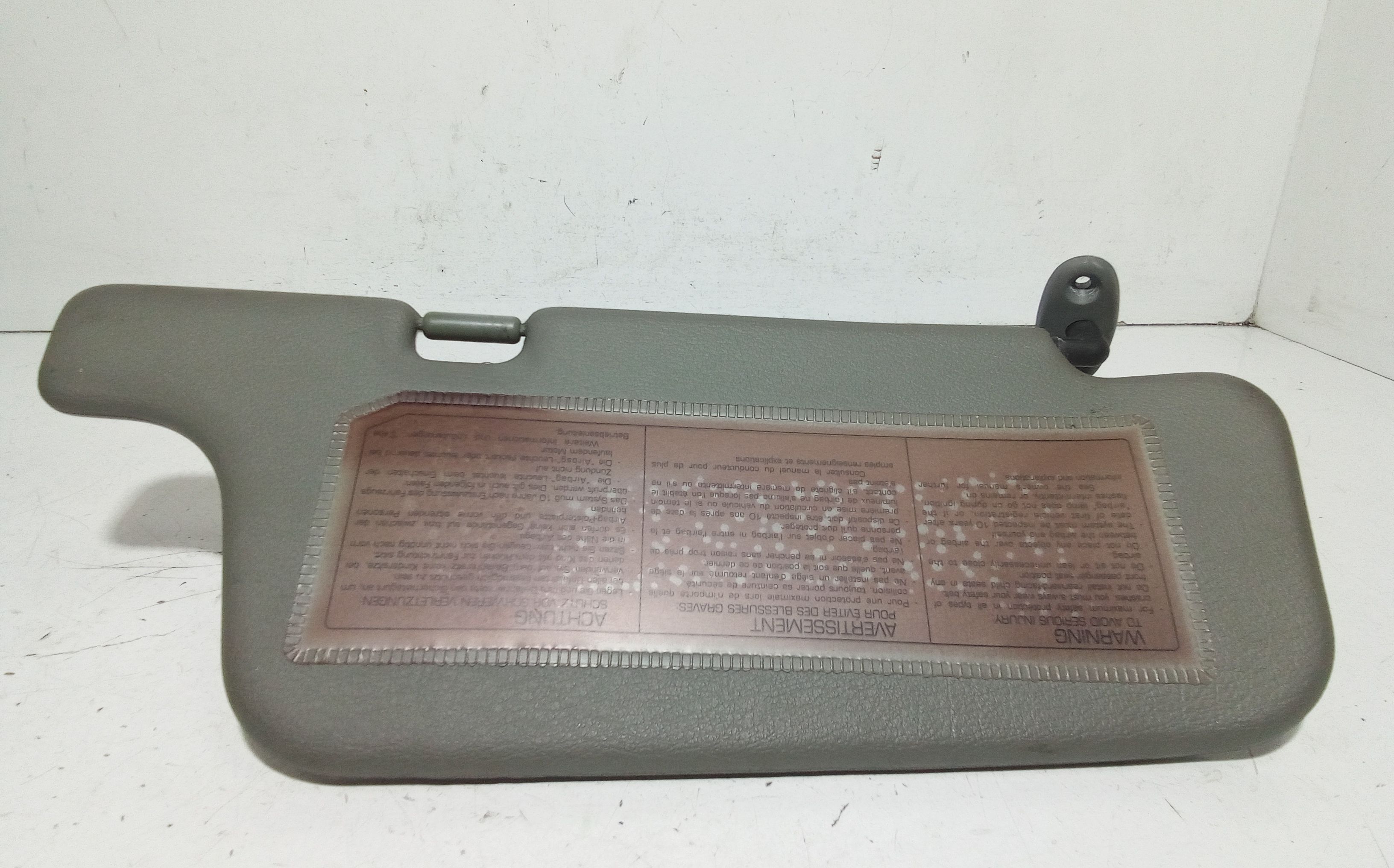 Parasole aletta anteriore Lato Guida NISSAN Micra 3 Serie