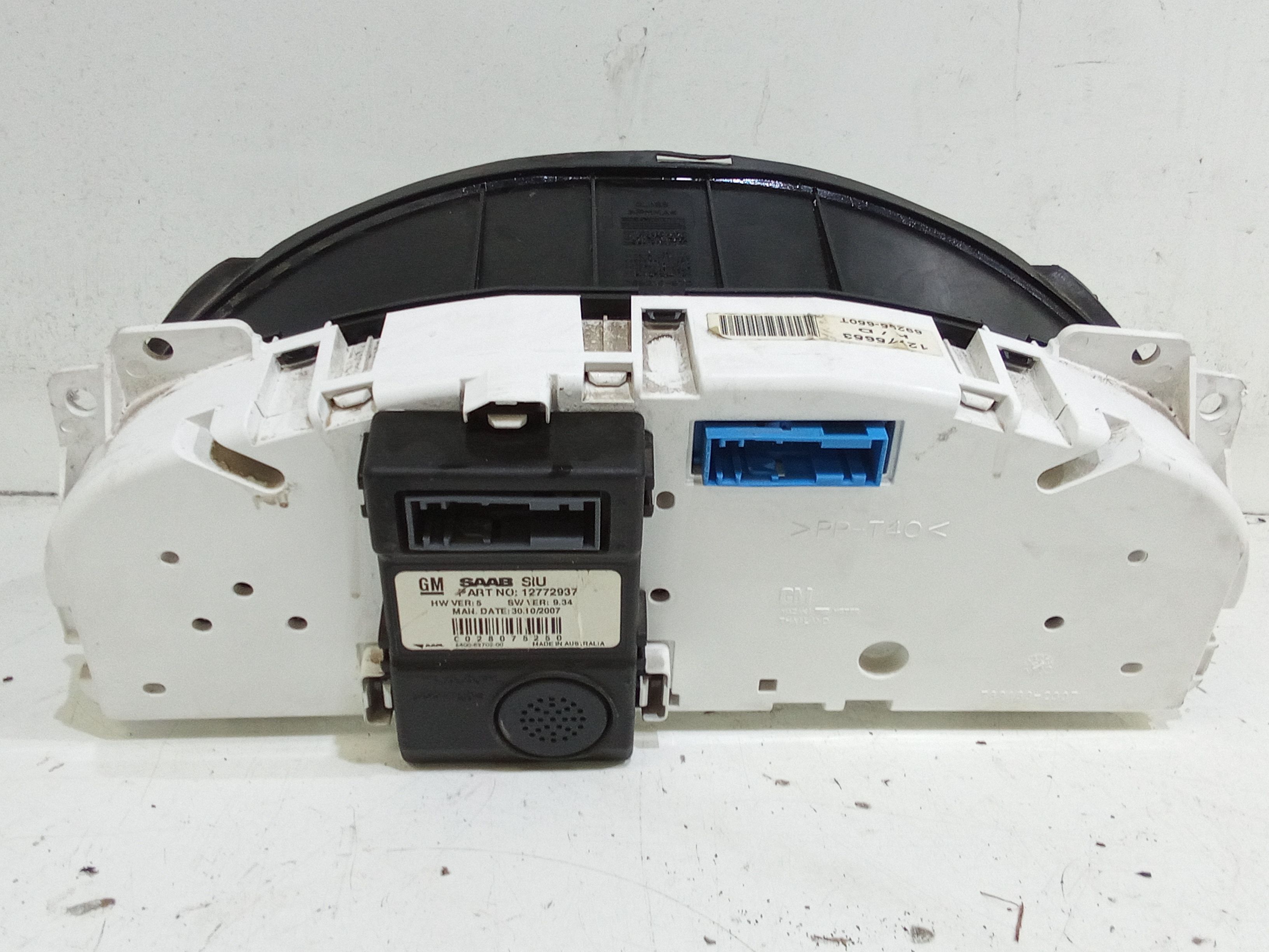 Quadro Strumenti SAAB 9-5 Berlina 2 Serie