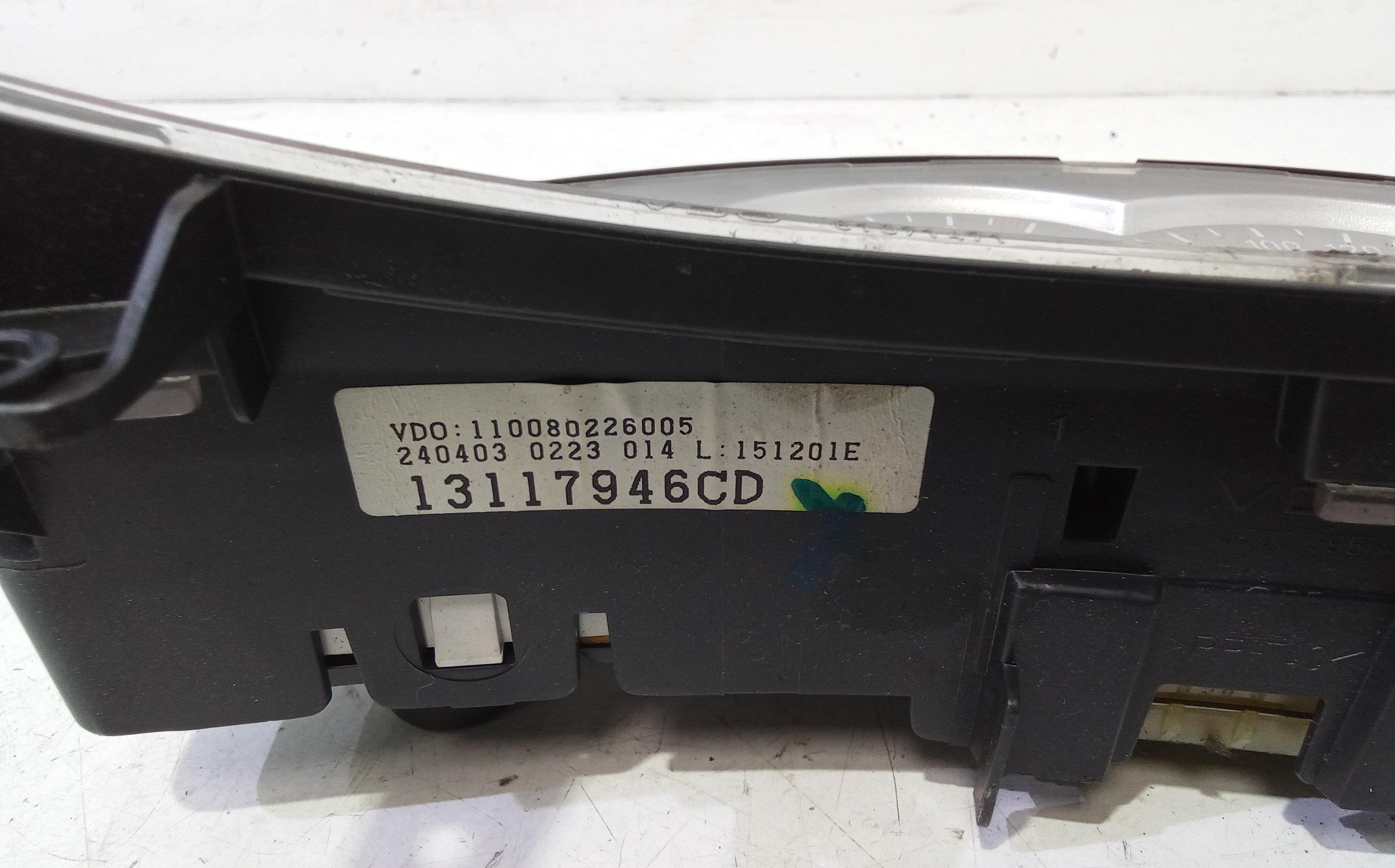 Quadro Strumenti OPEL Corsa C 5P 2 Serie