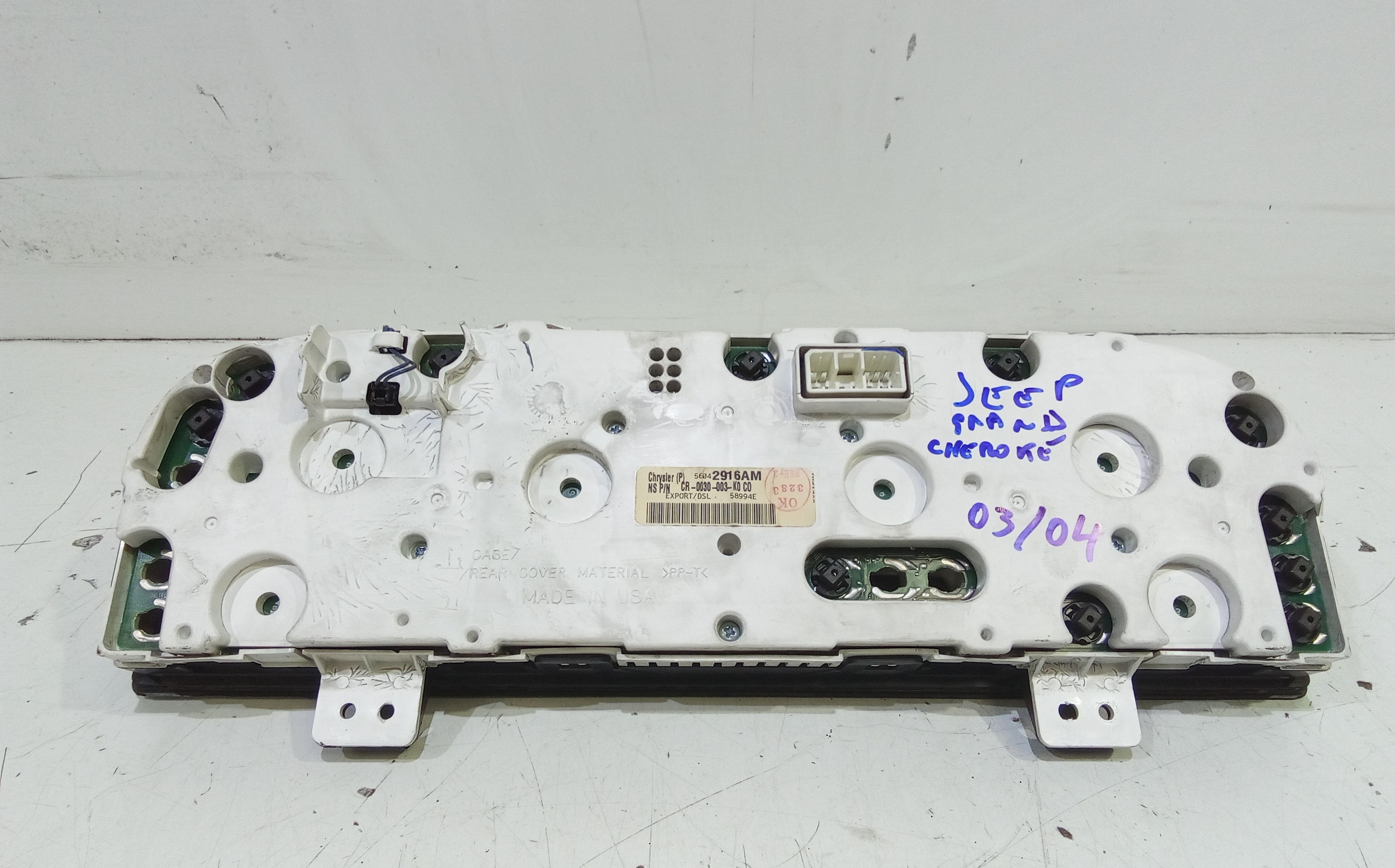 Quadro Strumenti JEEP Grand Cherokee 2 Serie