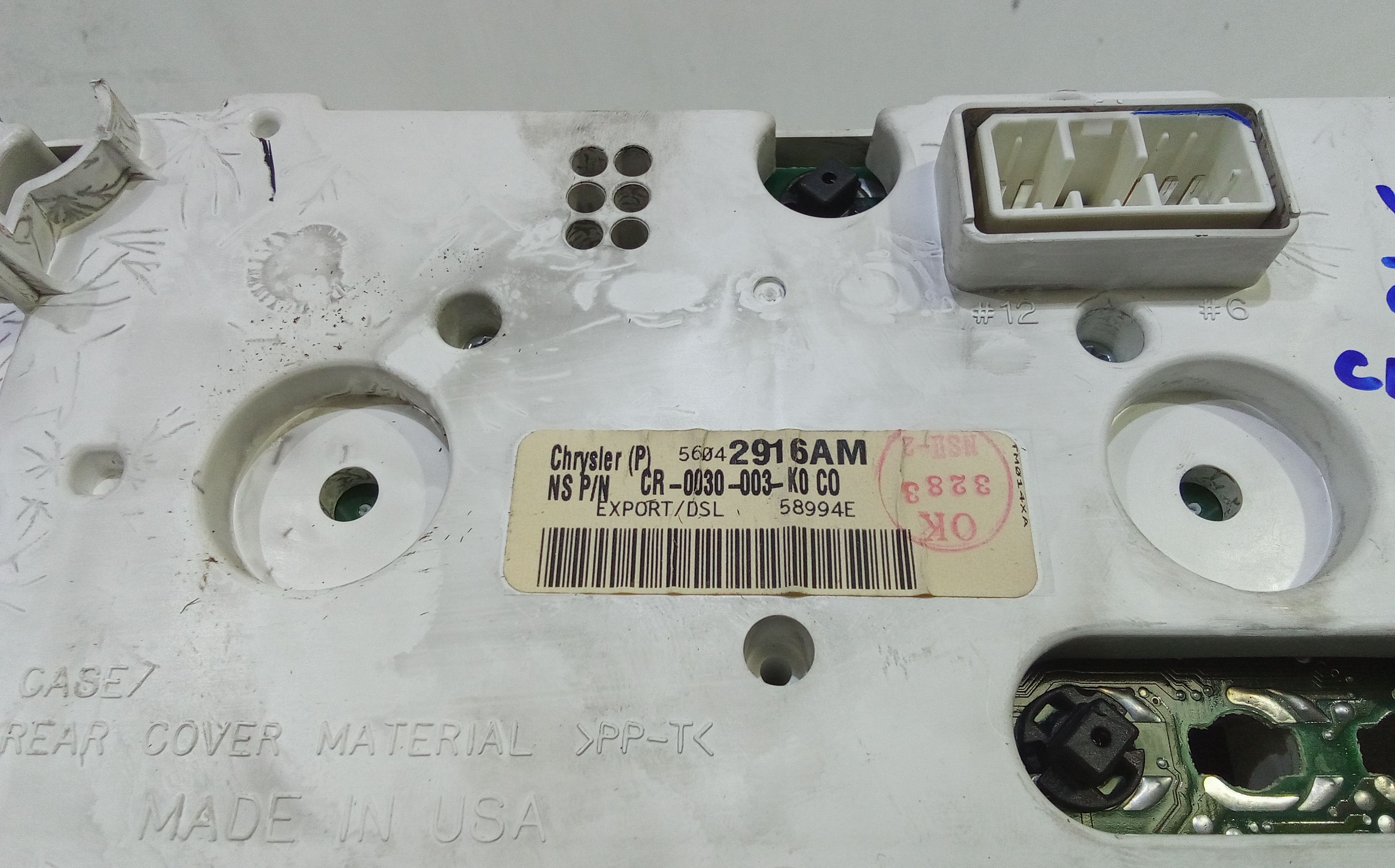 Quadro Strumenti JEEP Grand Cherokee 2 Serie