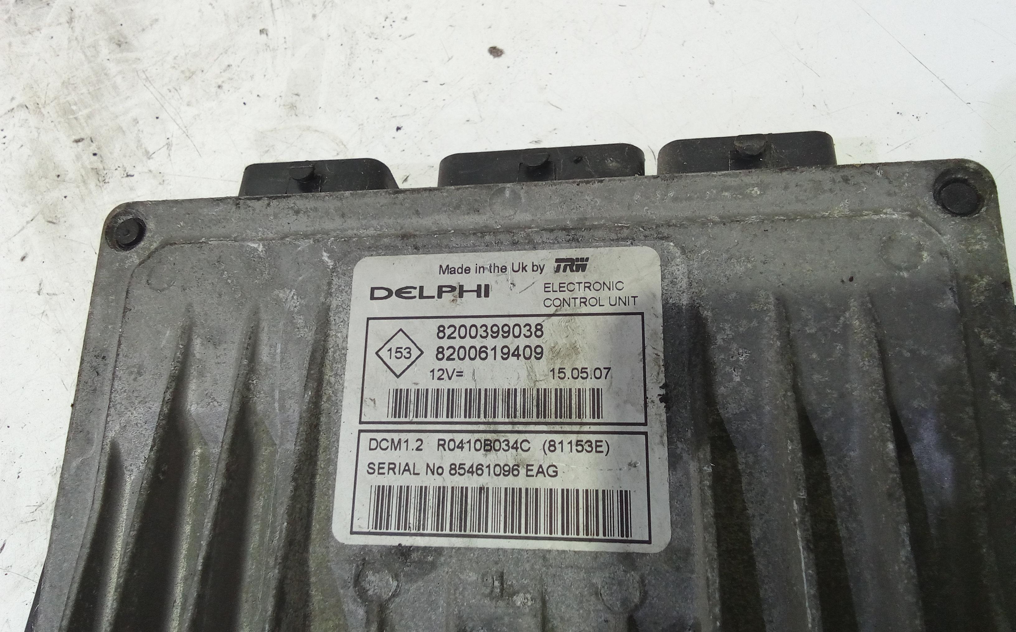 Centralina motore RENAULT Kangoo 3 Serie