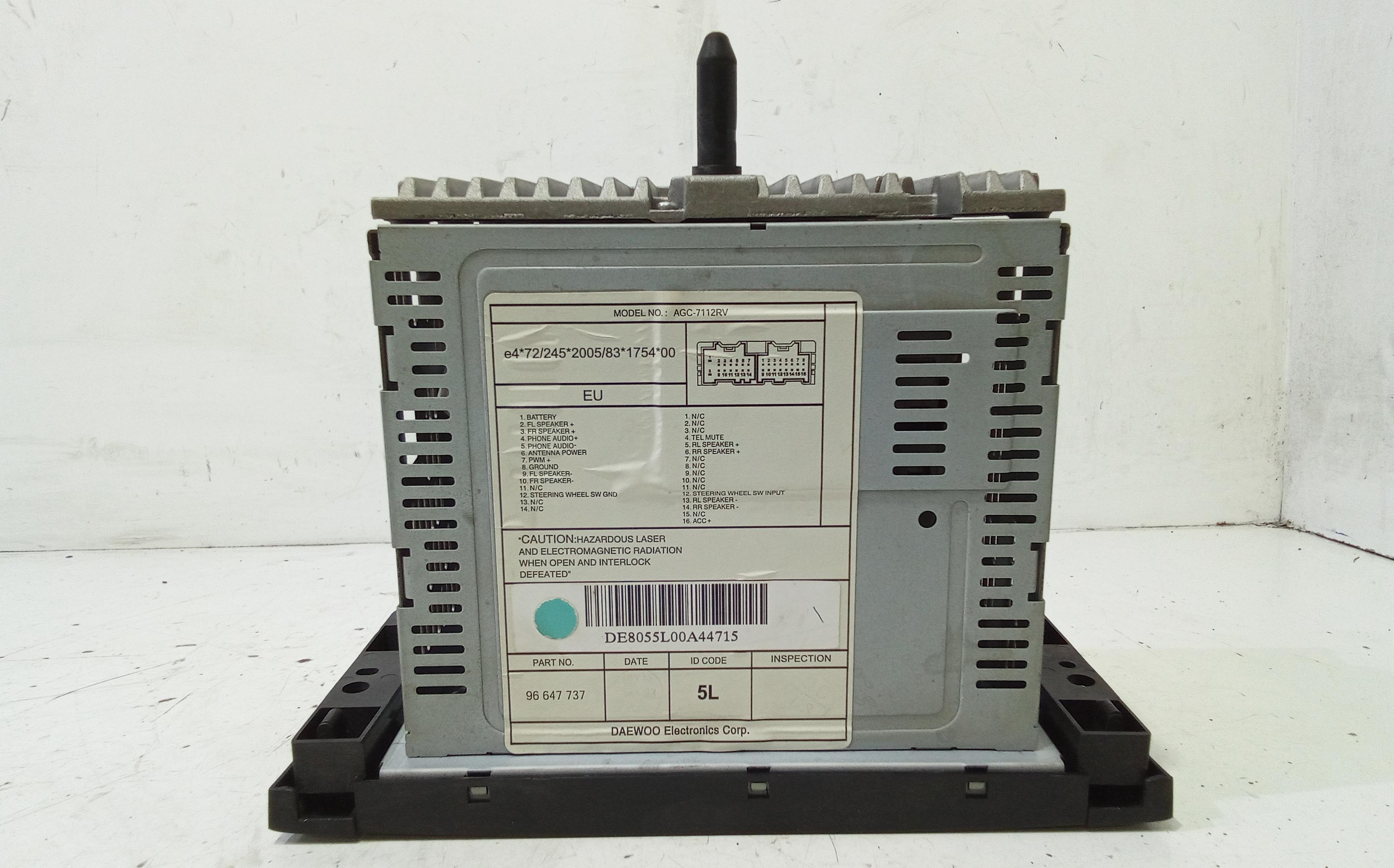 Autoradio MP3 CHEVROLET Aveo 1 Serie