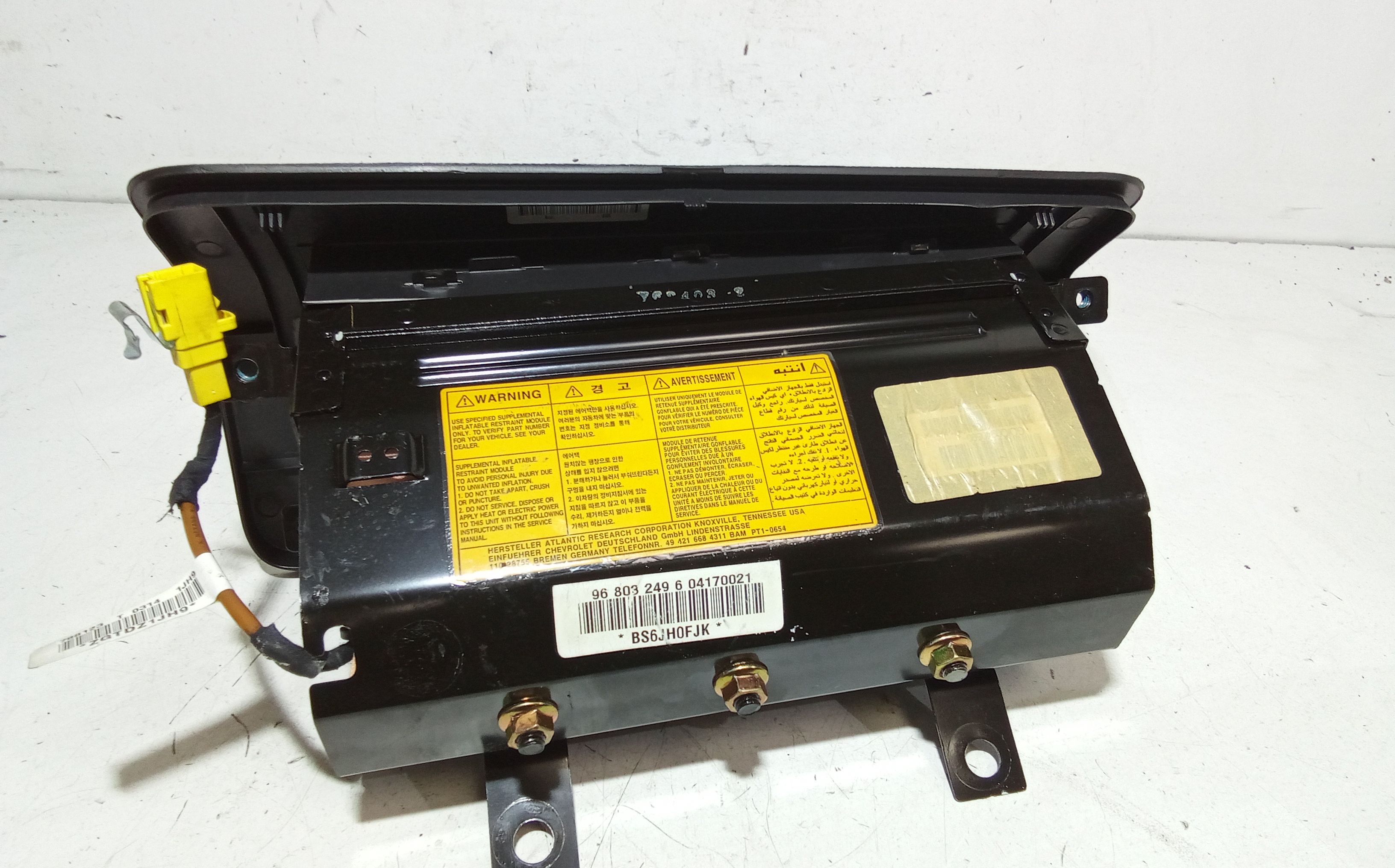 Airbag Passeggero CHEVROLET Kalos 1 Serie