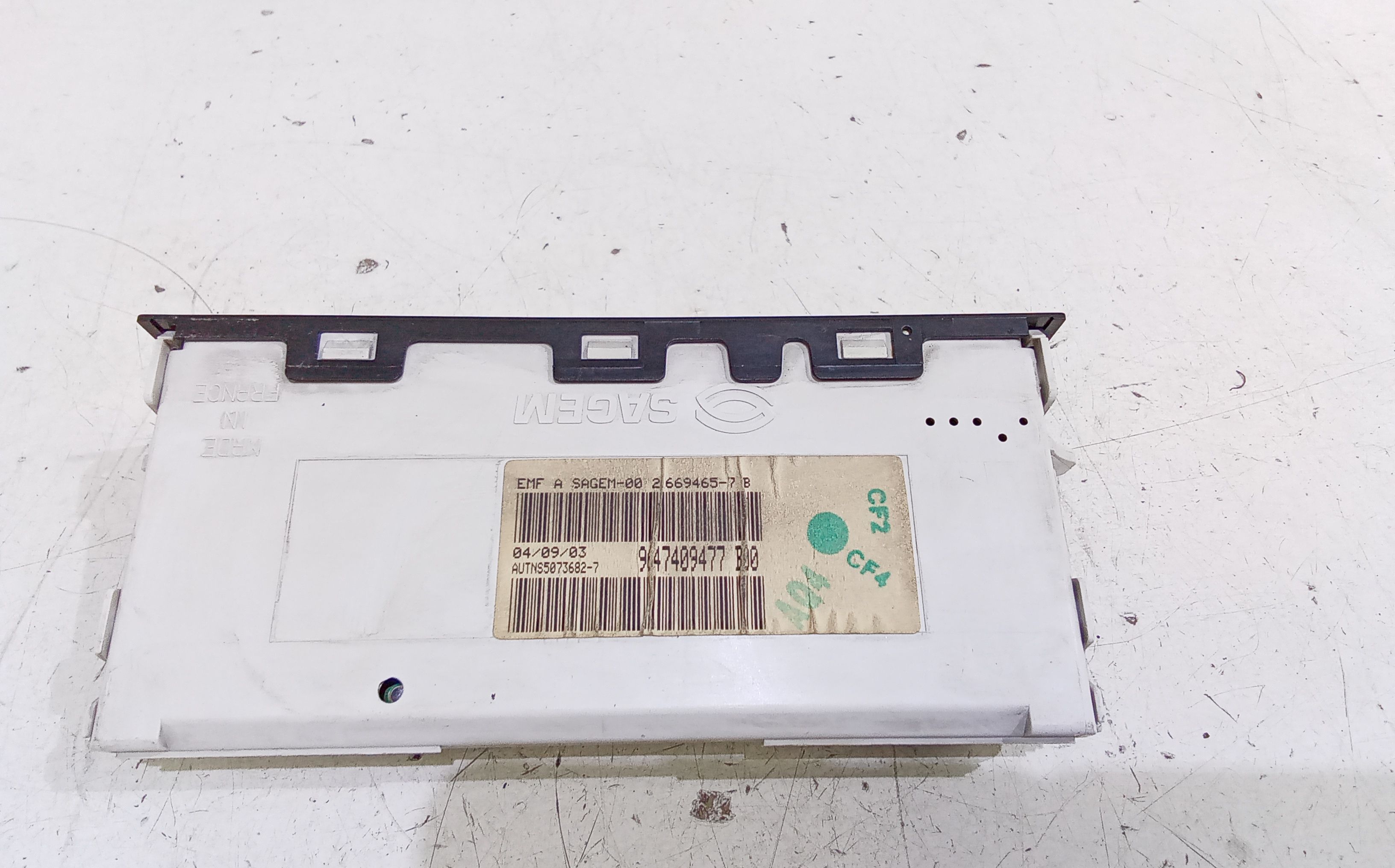 Display orologio CITROEN C3 1 Serie