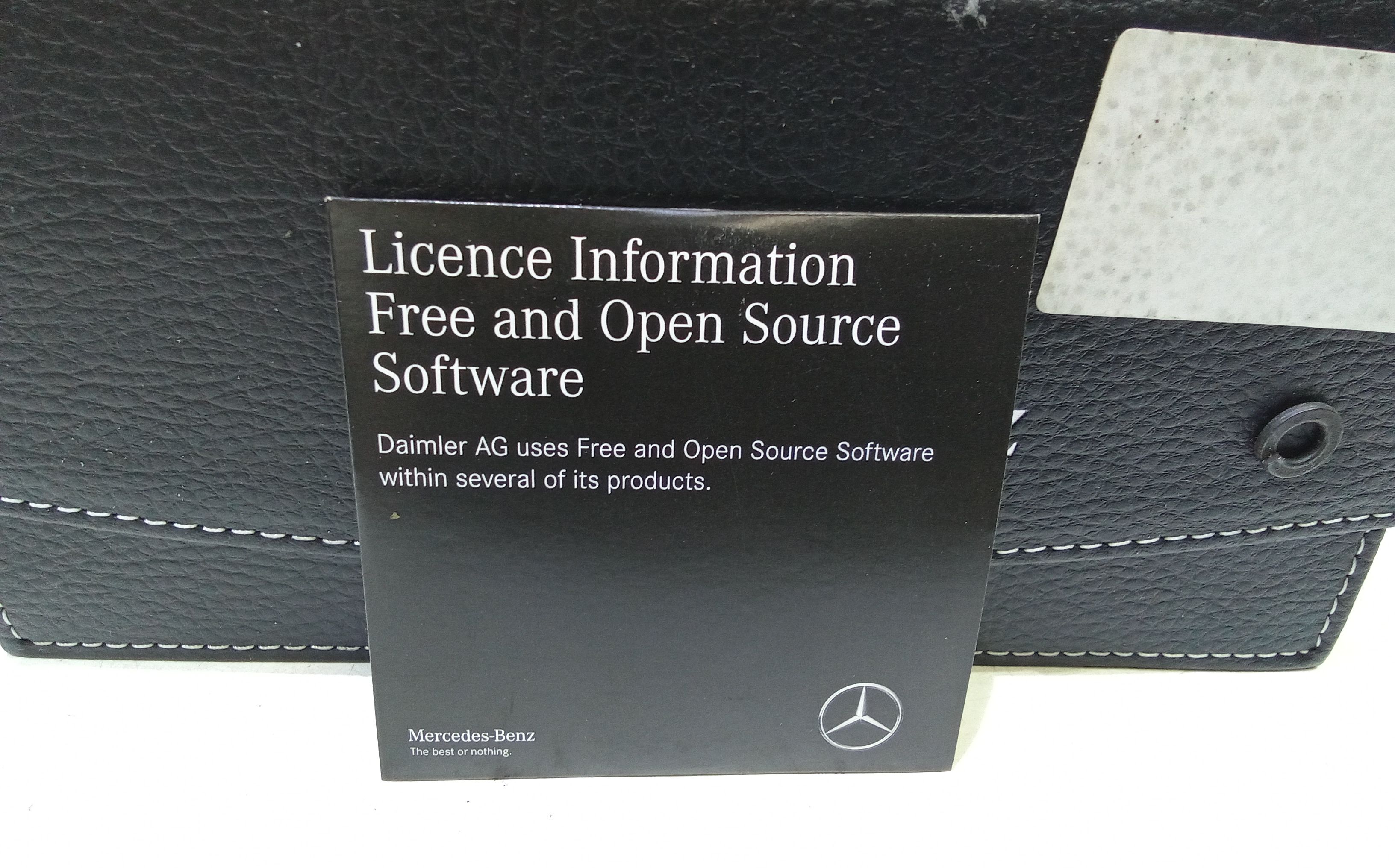 Manuale libretto d istruzioni MERCEDES Classe A Serie (W177) (18>)