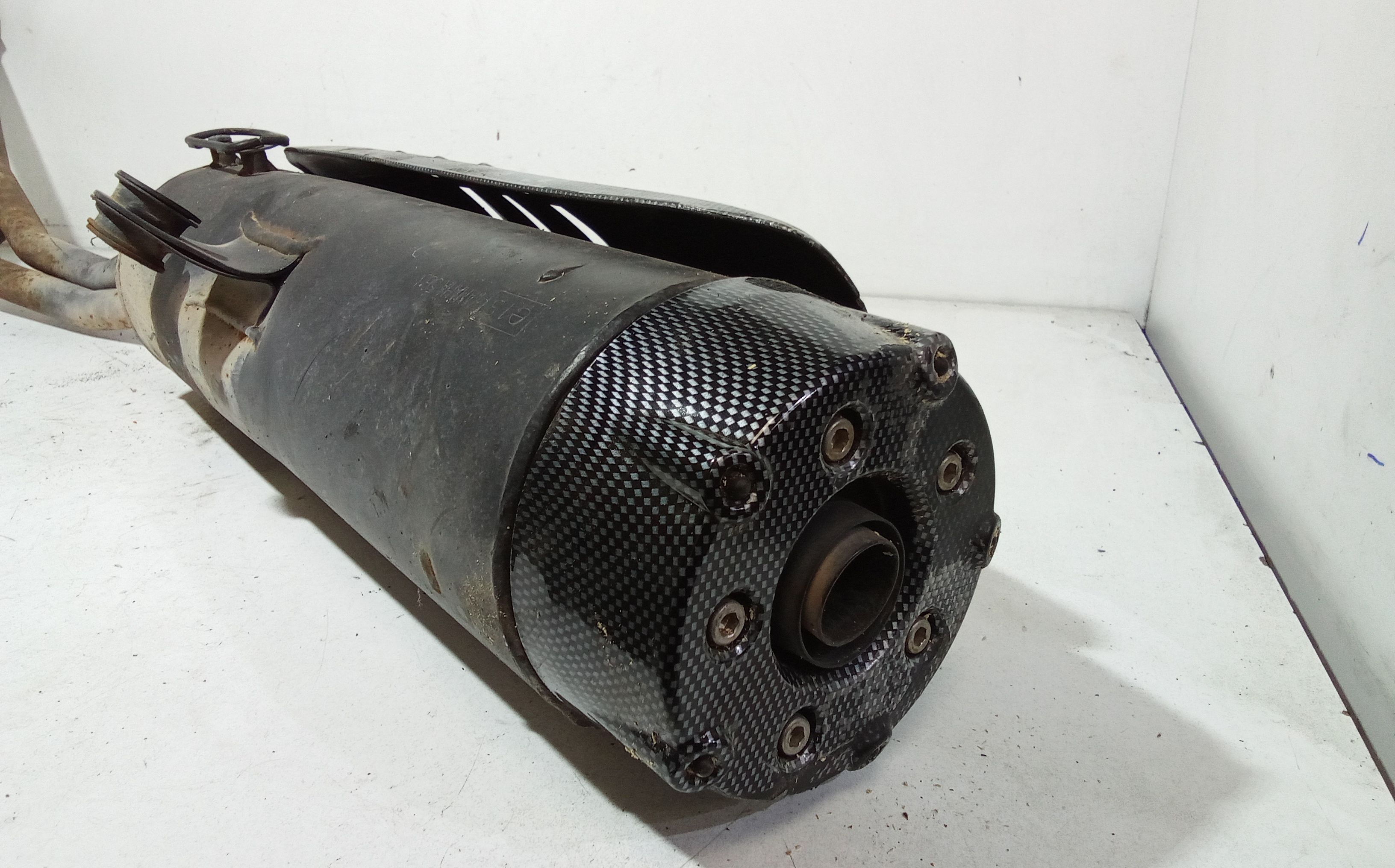 Marmitta completa di terminale scarico Yamaha Tmax 500cc