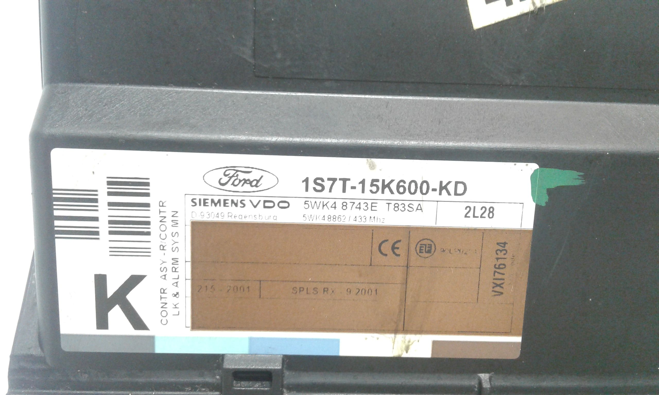 Centralina Comfort FORD Mondeo Berlina 3 Serie