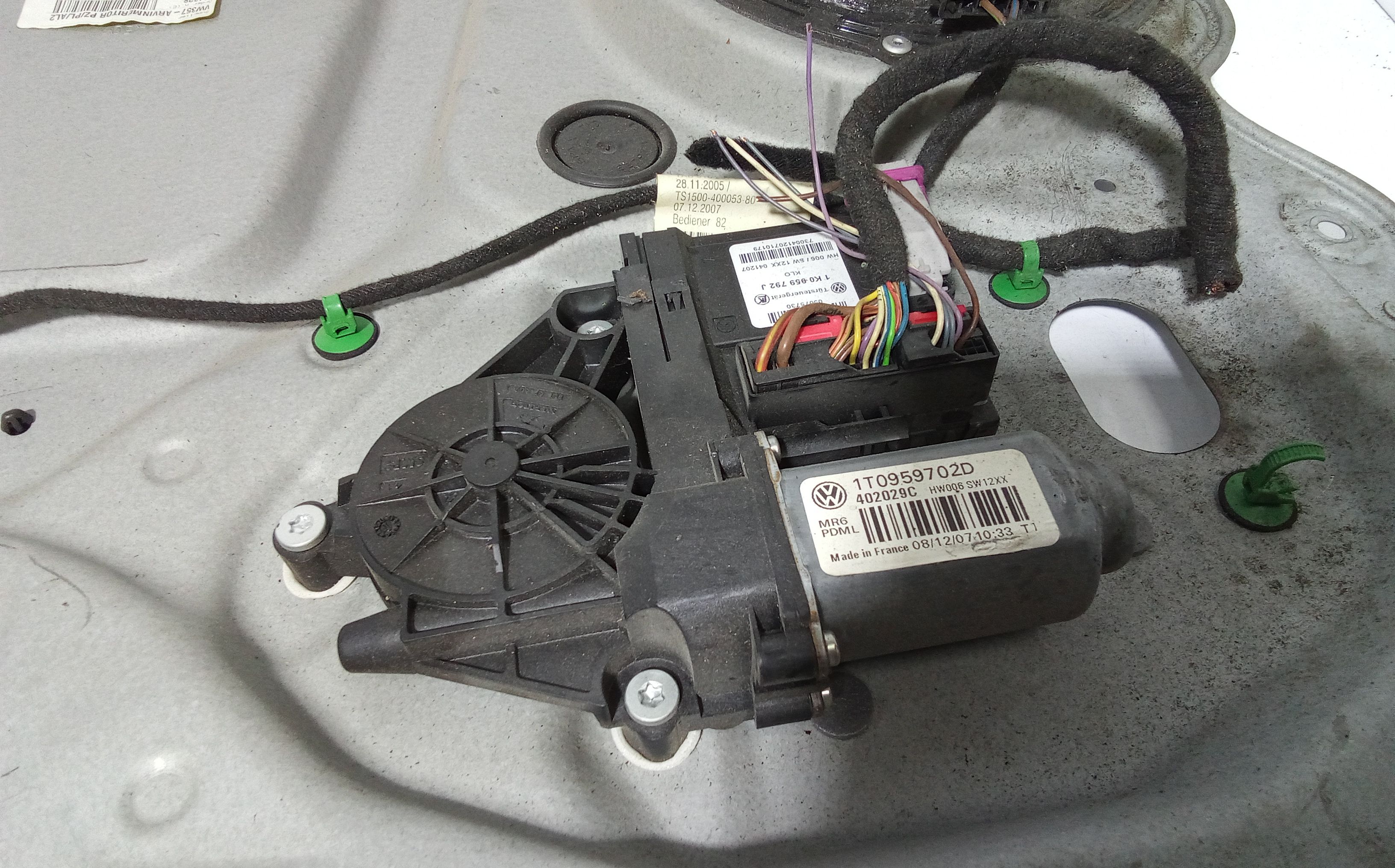 Cremagliera anteriore destra passeggero VOLKSWAGEN Caddy 3 Serie