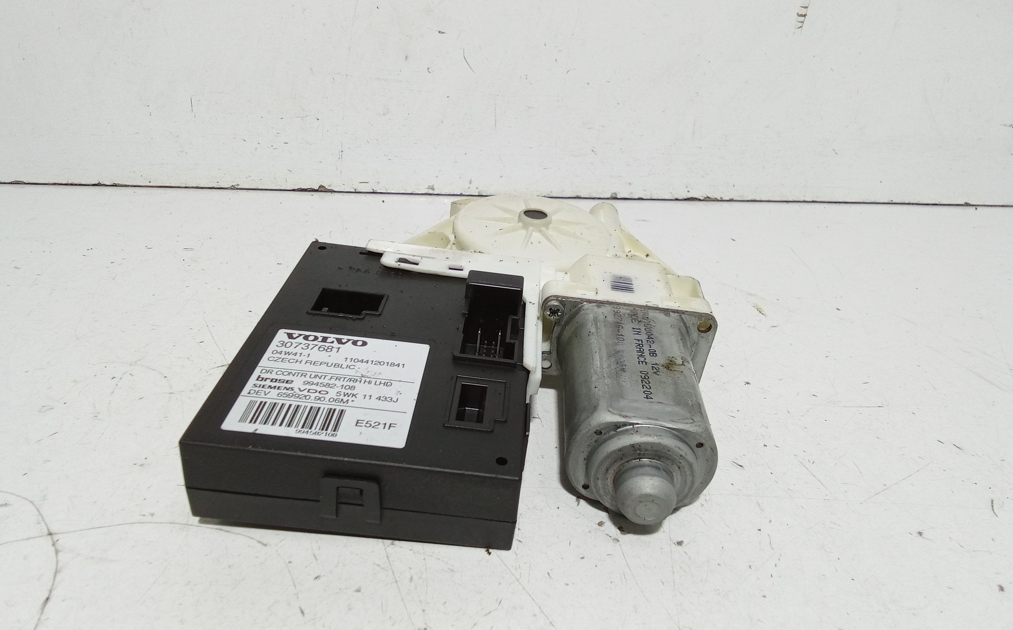 Motorino Alzavetro anteriore destra VOLVO V50 1 Serie