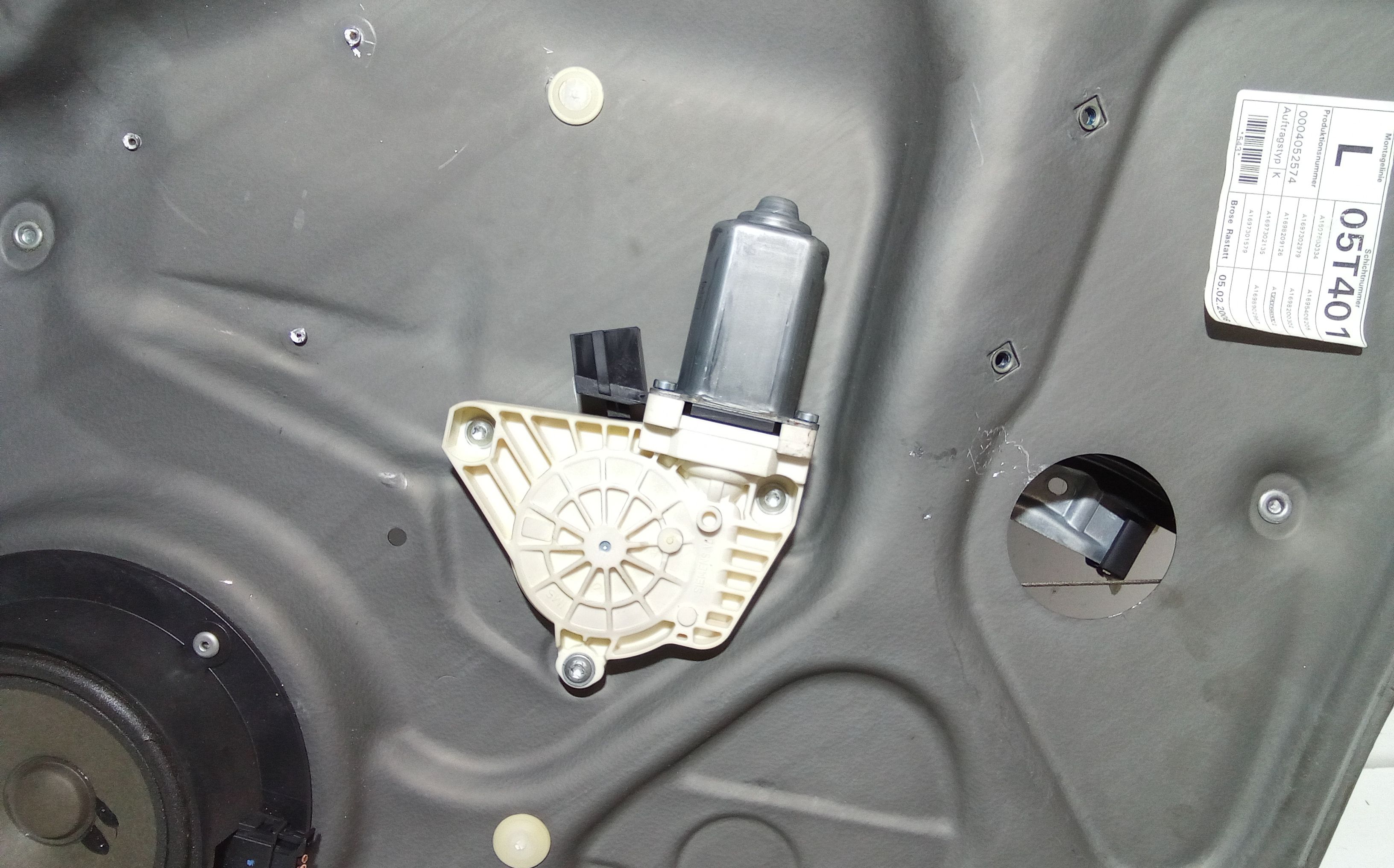 Cremagliera posteriore sinistra guida MERCEDES Classe B W245 1 Serie