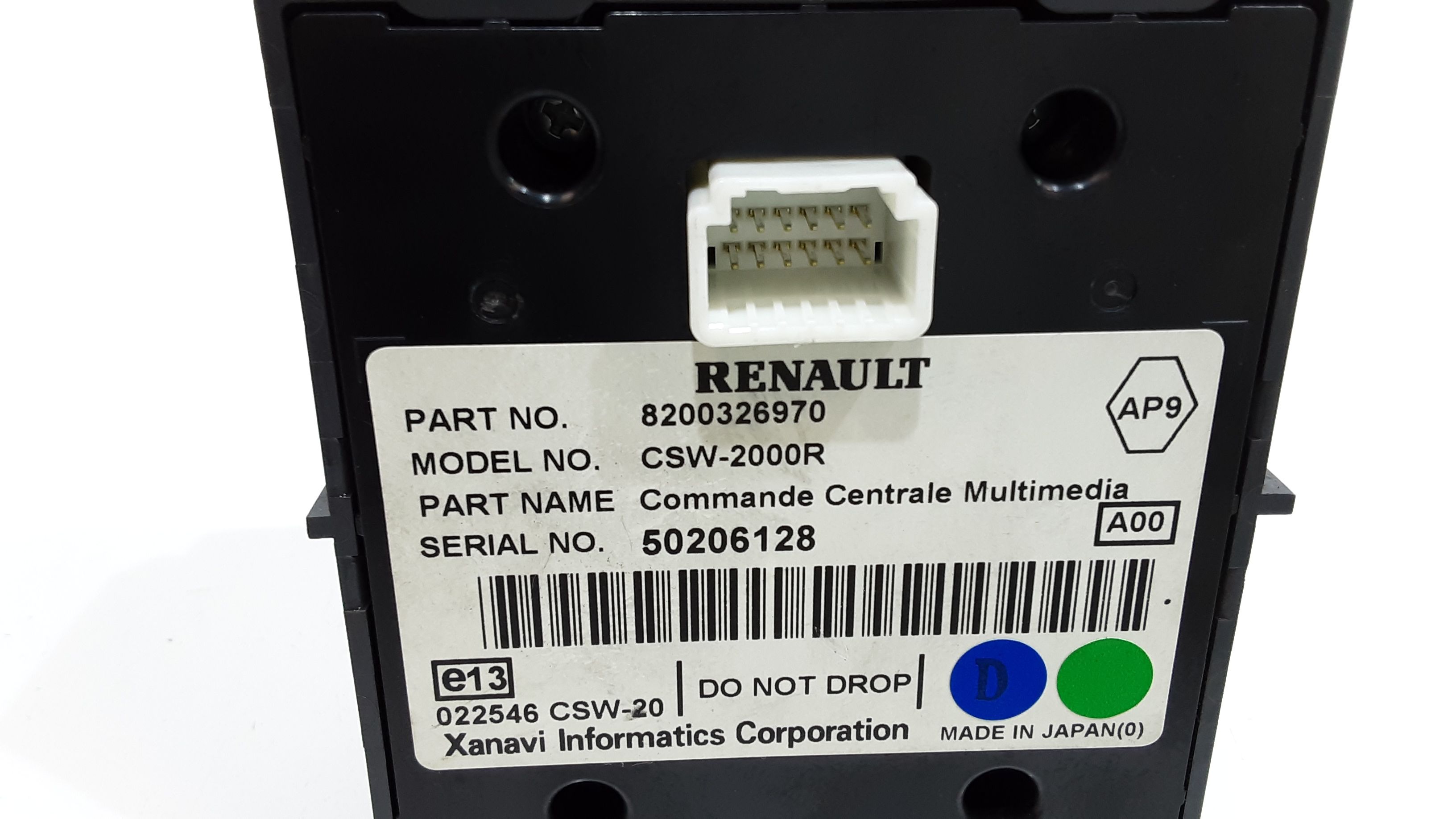 Comando Navigatore RENAULT Laguna Grand Tour 3 Serie