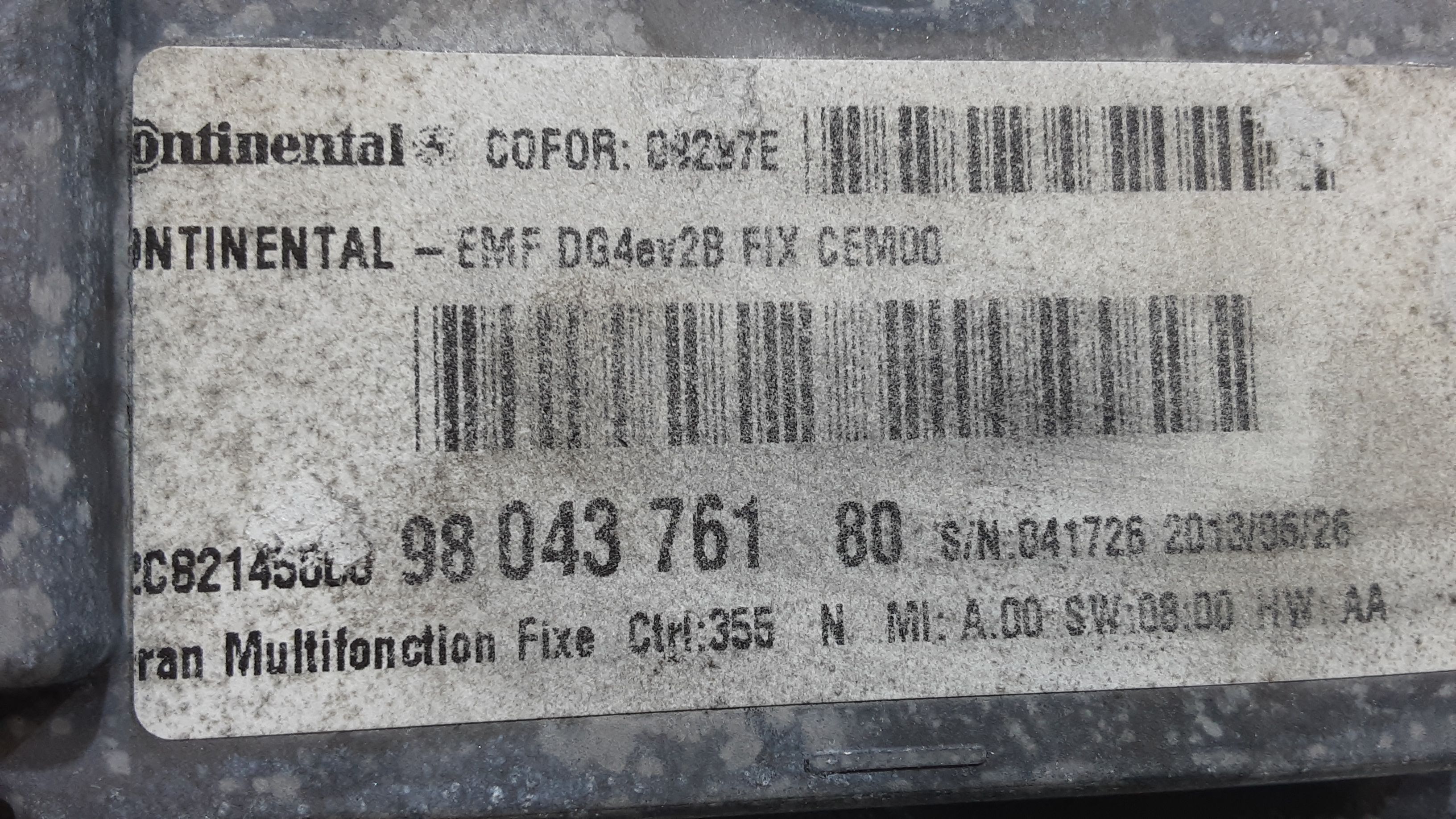 Navigatore PEUGEOT 508 Station Wagon