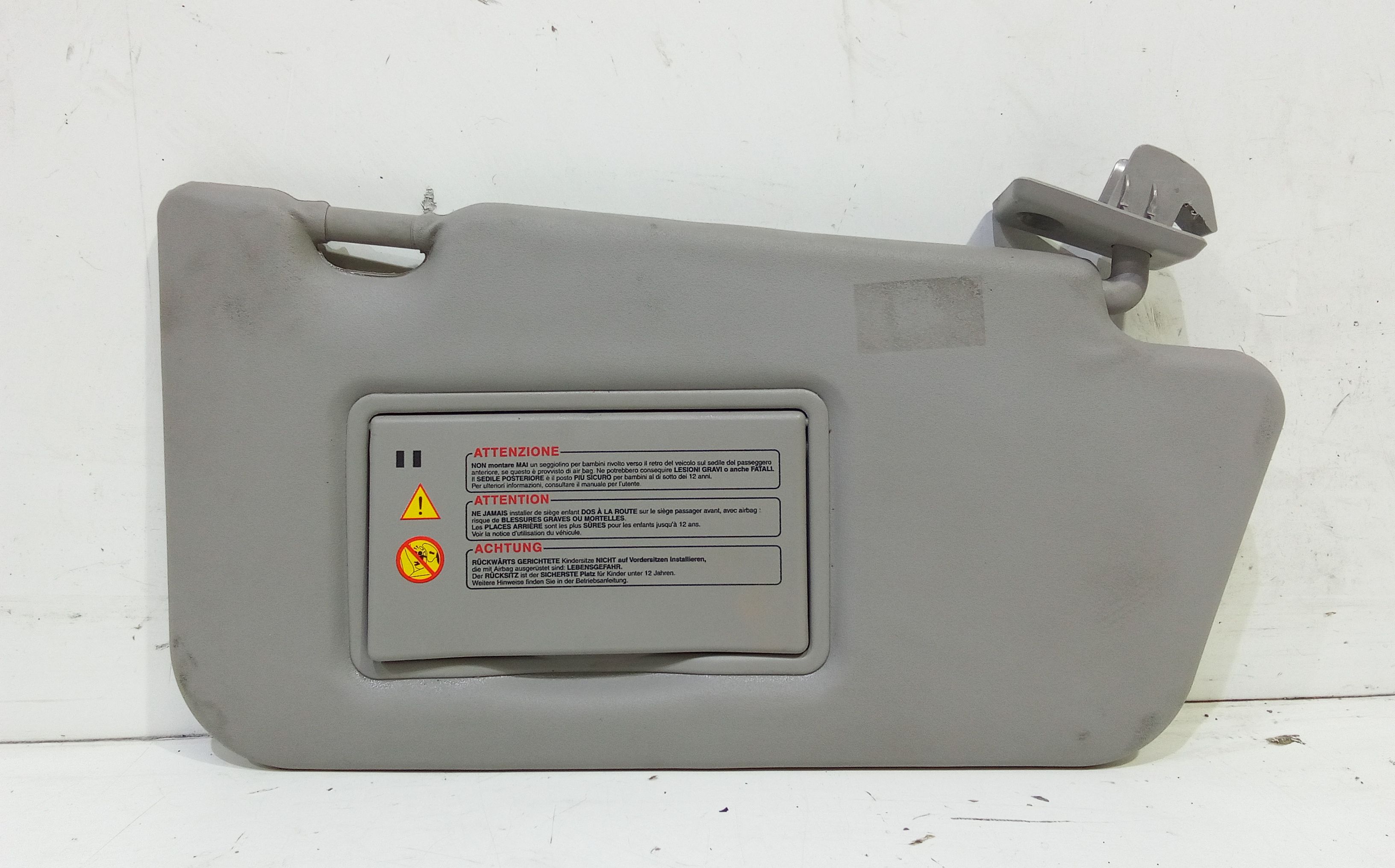 Parasole aletta Lato Passeggero NISSAN Micra 4 Serie