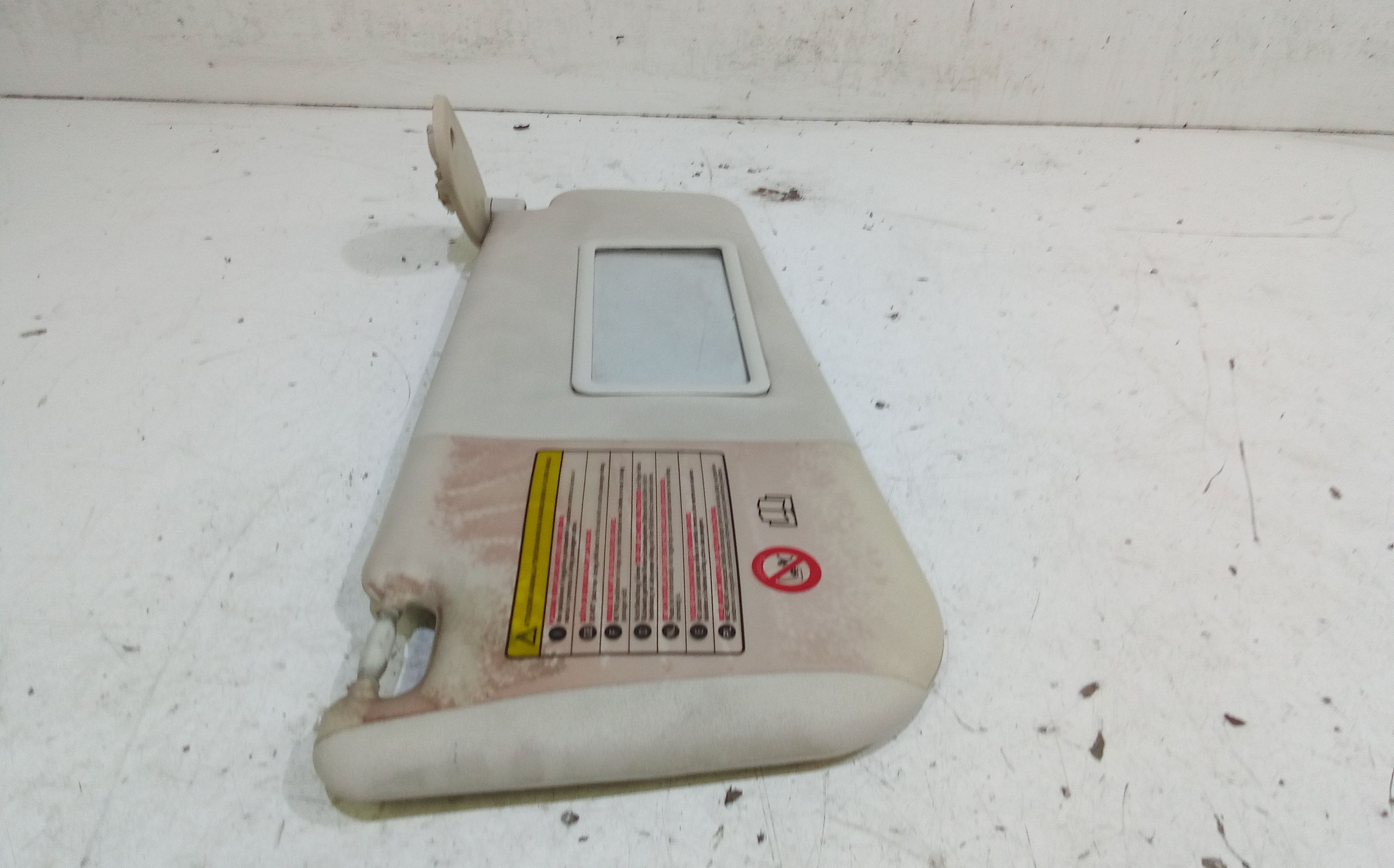 Parasole aletta Lato Passeggero FIAT Punto Berlina 5P 3 Serie