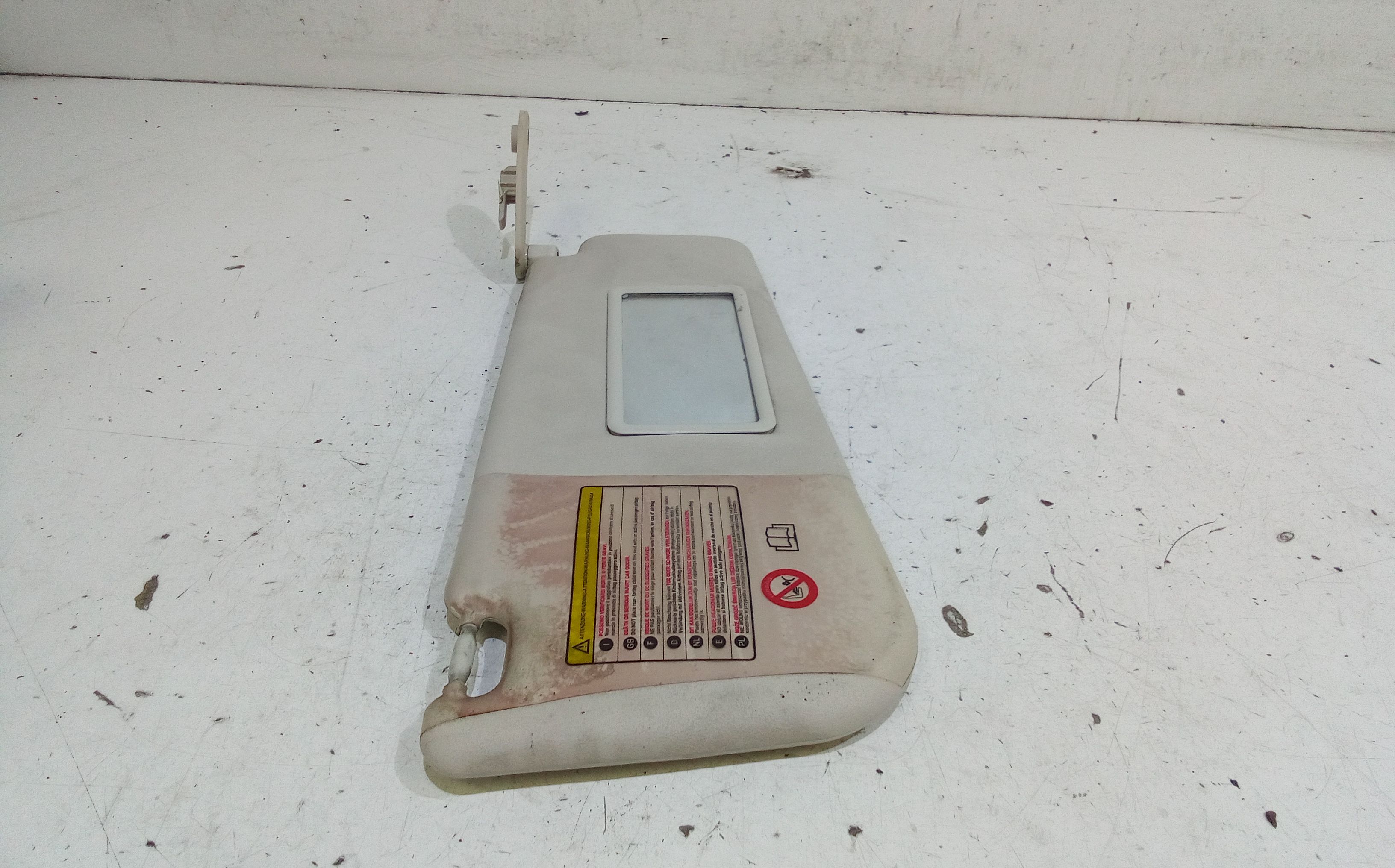 Parasole aletta Lato Passeggero FIAT Punto Berlina 5P 3 Serie