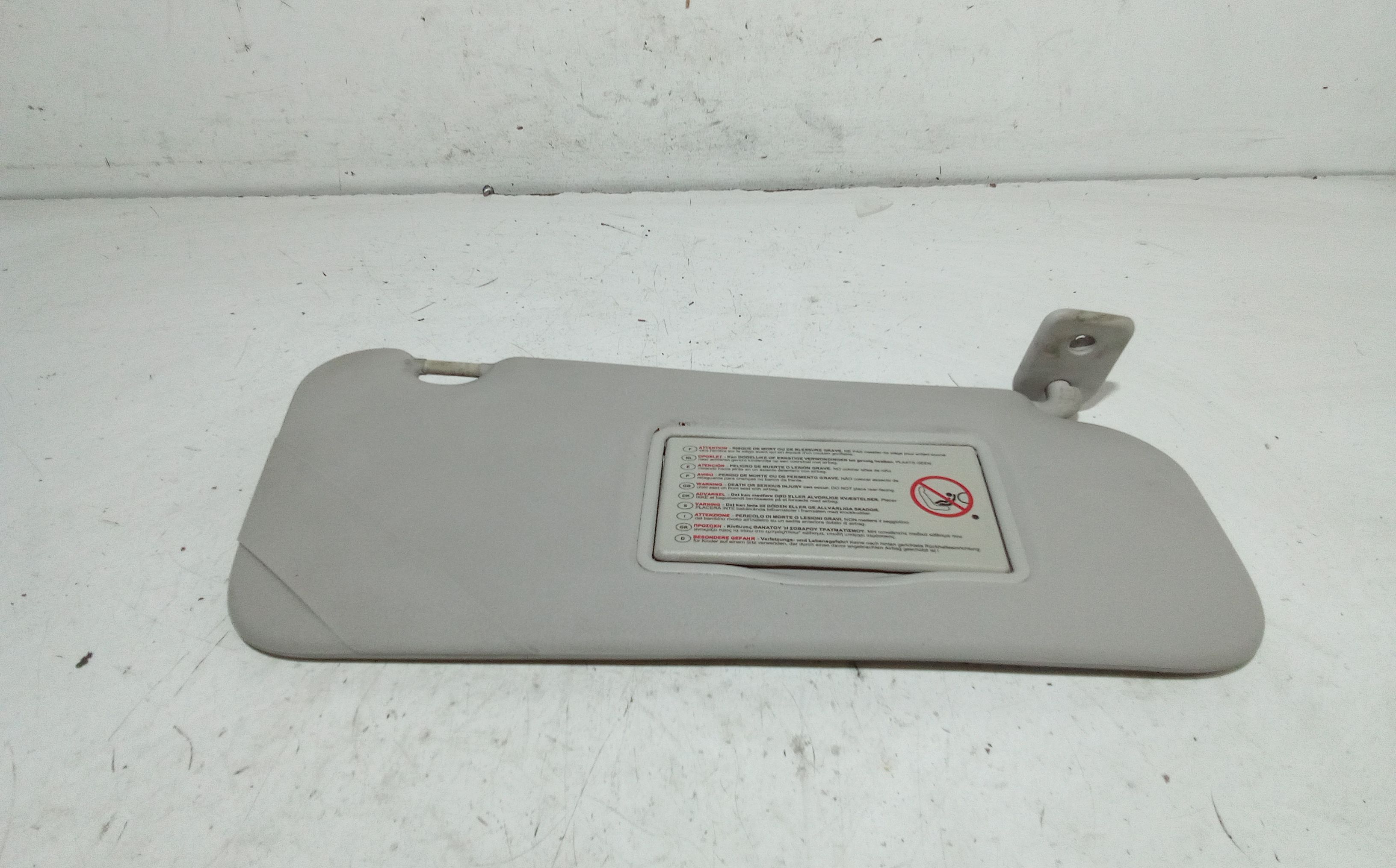 Parasole aletta Lato Passeggero PEUGEOT 207 1 Serie