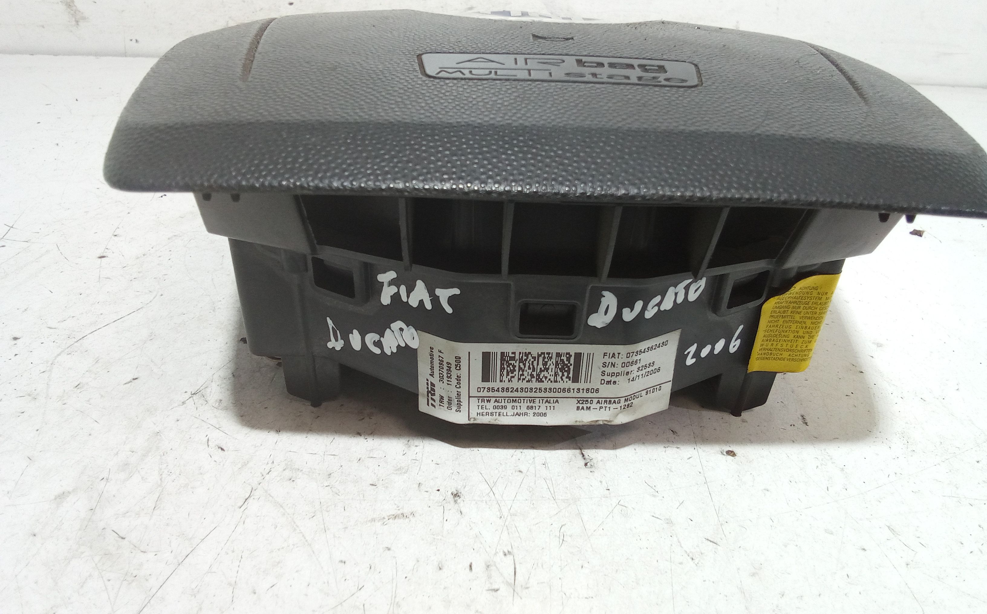 Airbag Volante FIAT Ducato 5 Serie