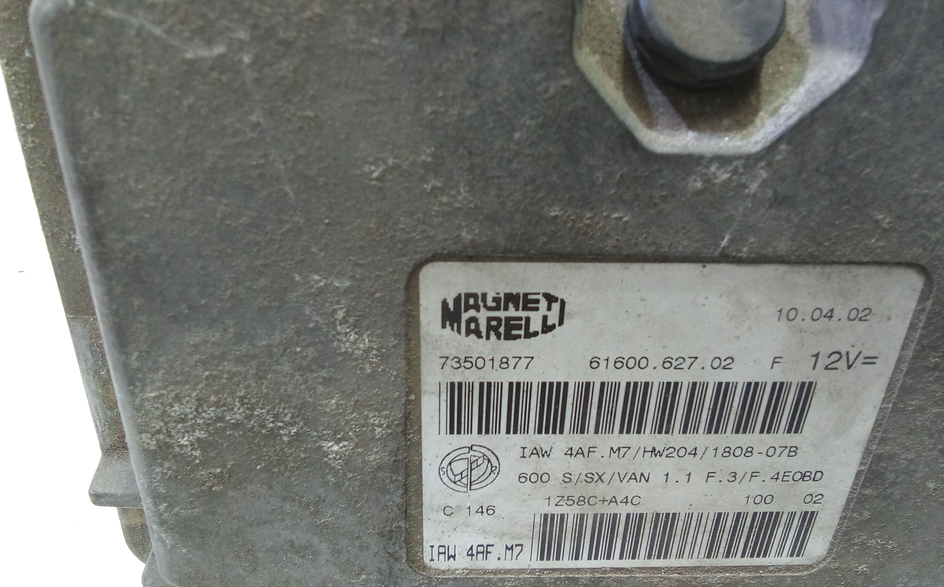 Centralina motore FIAT Seicento Serie (00>05)