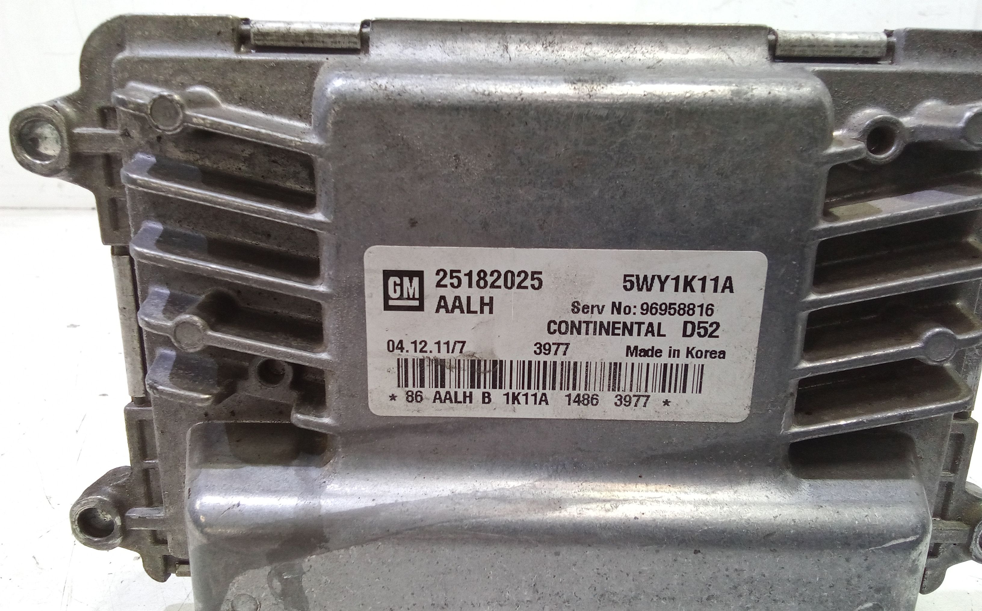 Centralina motore CHEVROLET Spark 1 Serie