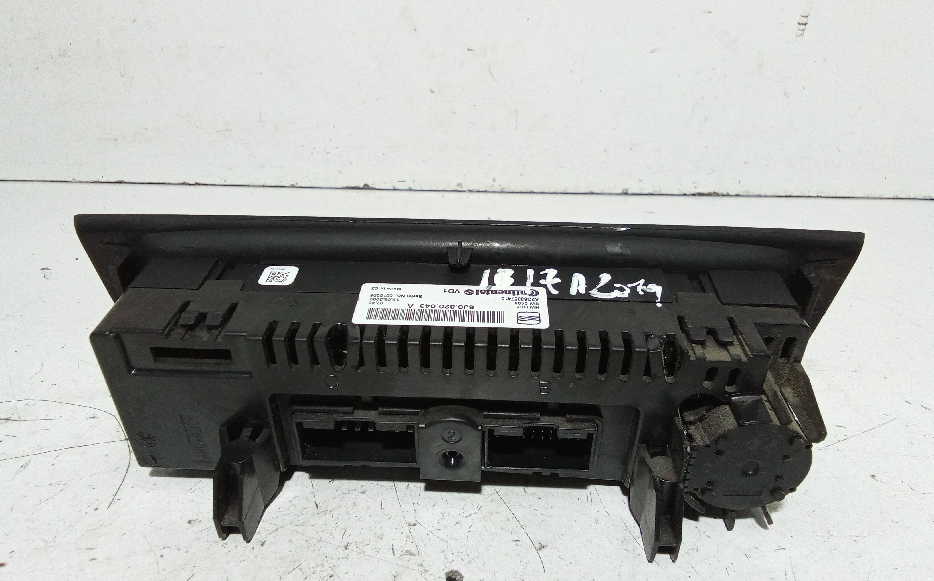 Comandi Clima SEAT Ibiza Serie (08>12)