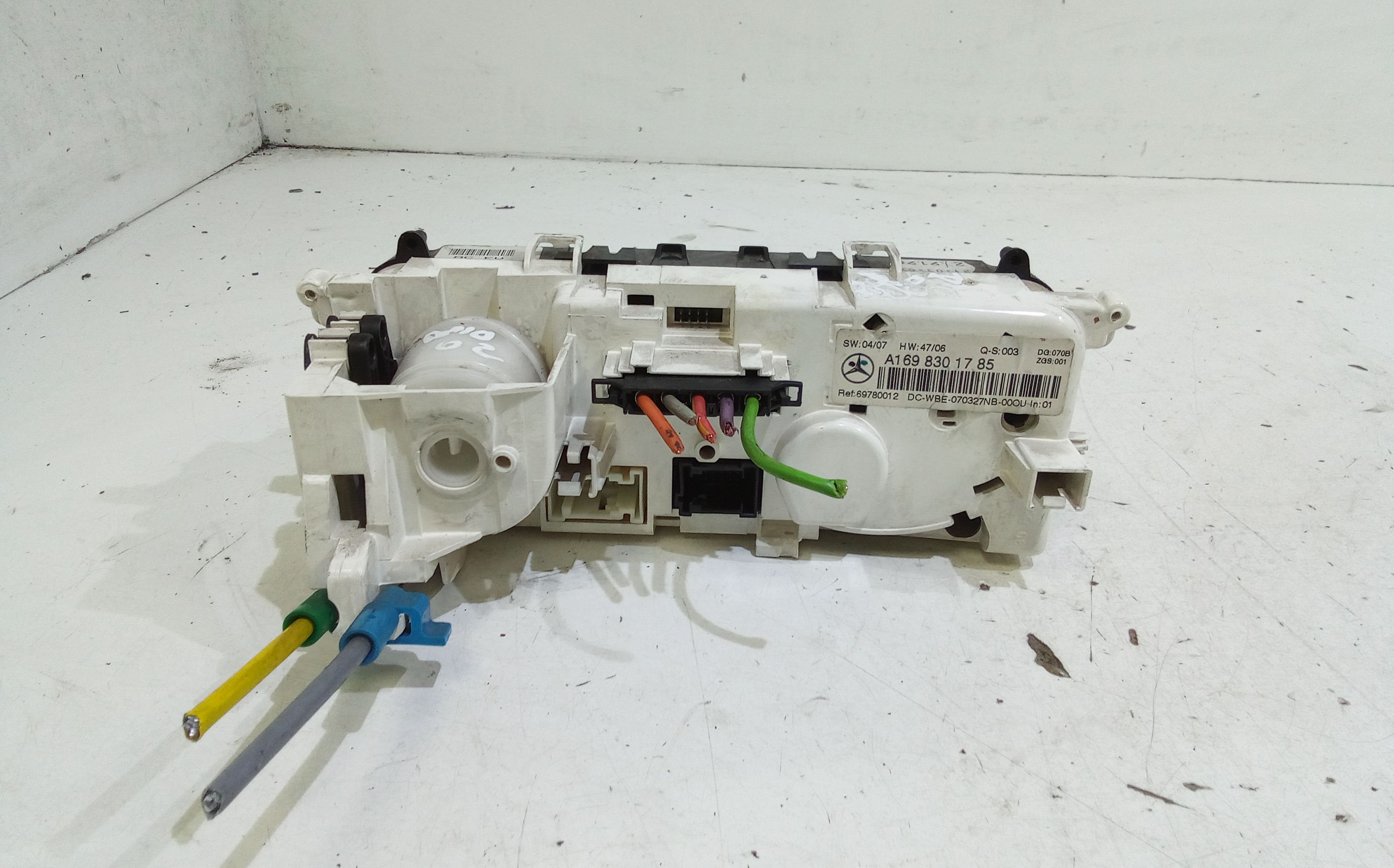 Comandi Clima MERCEDES Classe A W169 3 Serie