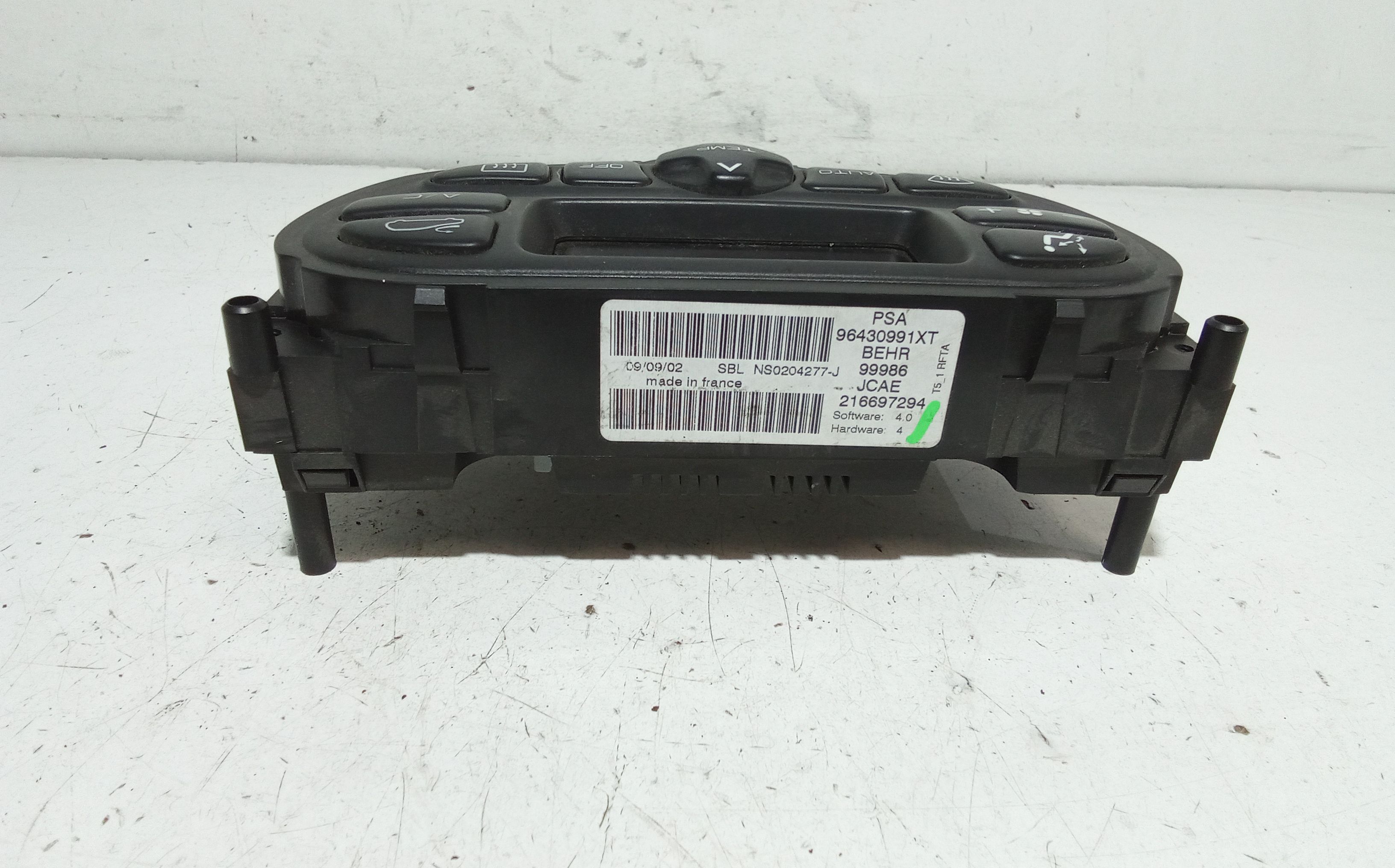 Comandi Clima PEUGEOT 307 Berlina