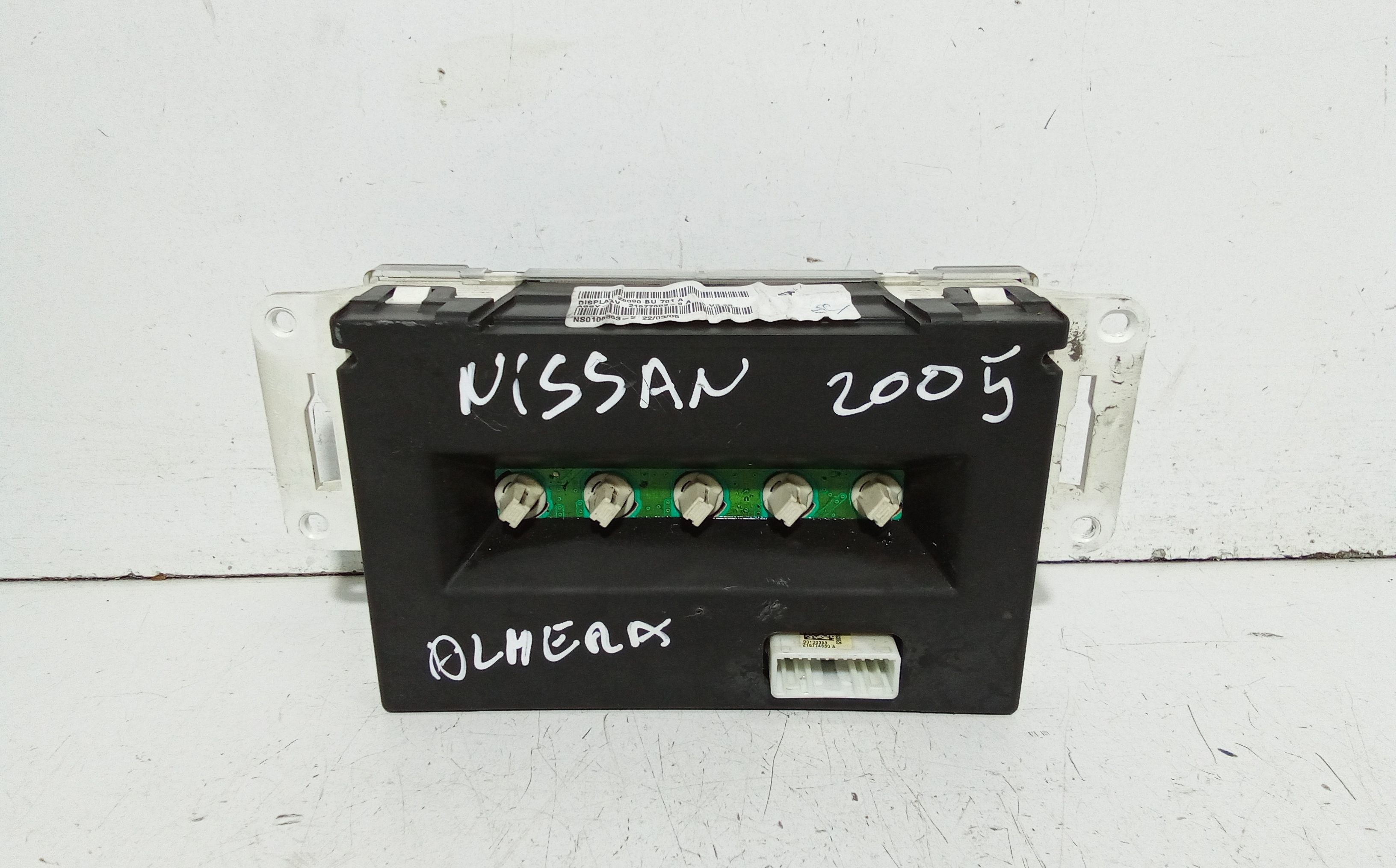 Display multifunzione computer di bordo NISSAN Almera 3 Serie