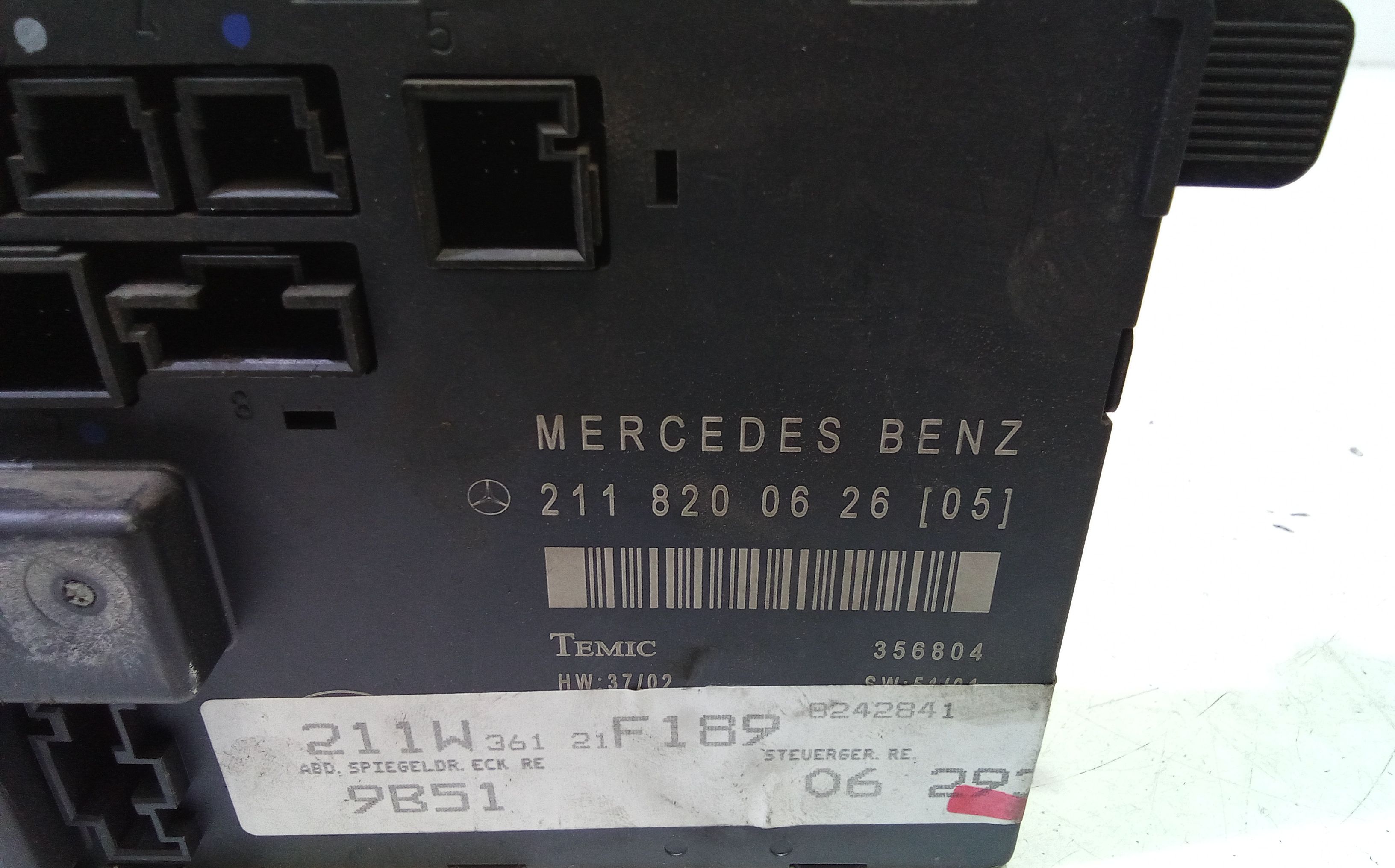 Centralina porta DX passeggero MERCEDES Classe E Berlina W211