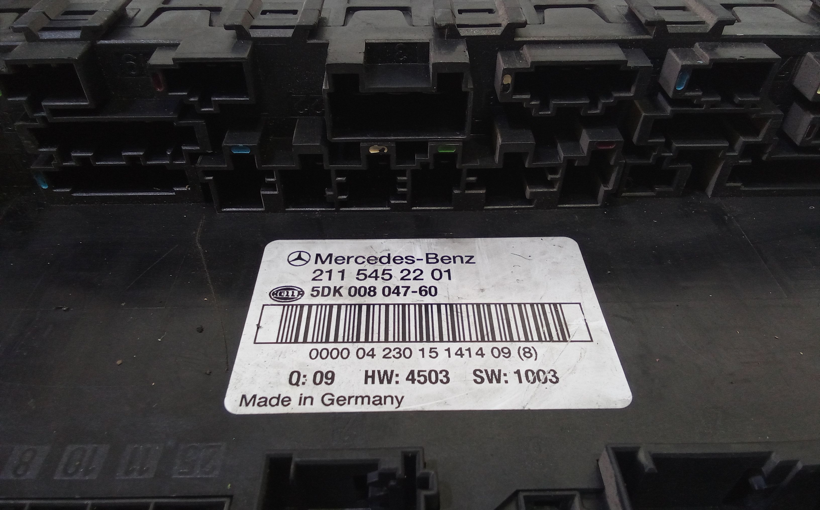 Centralina SAM MERCEDES Classe E S. Wagon W211