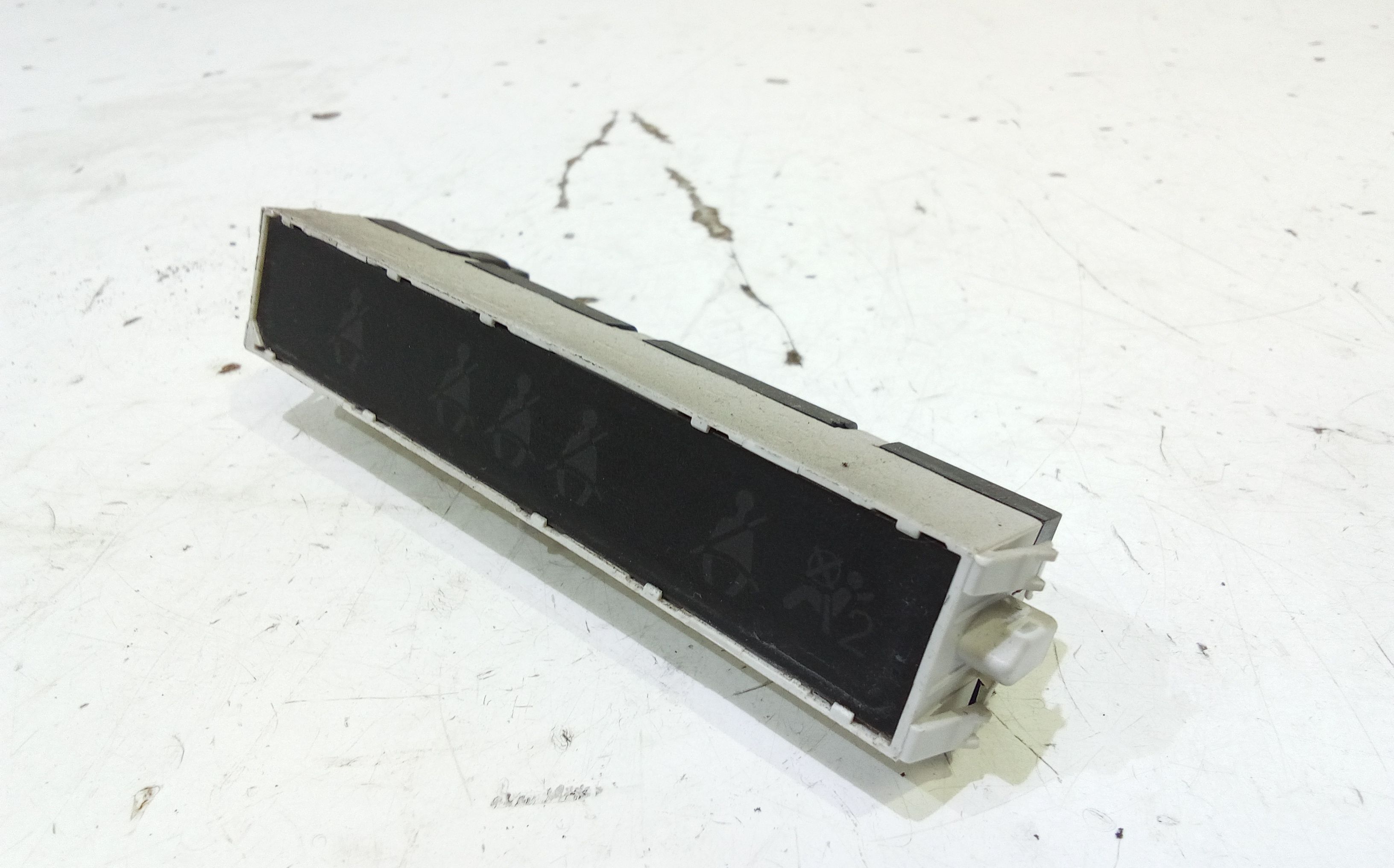 Display segnalazione cinture di sicurezza PEUGEOT 207 1 Serie