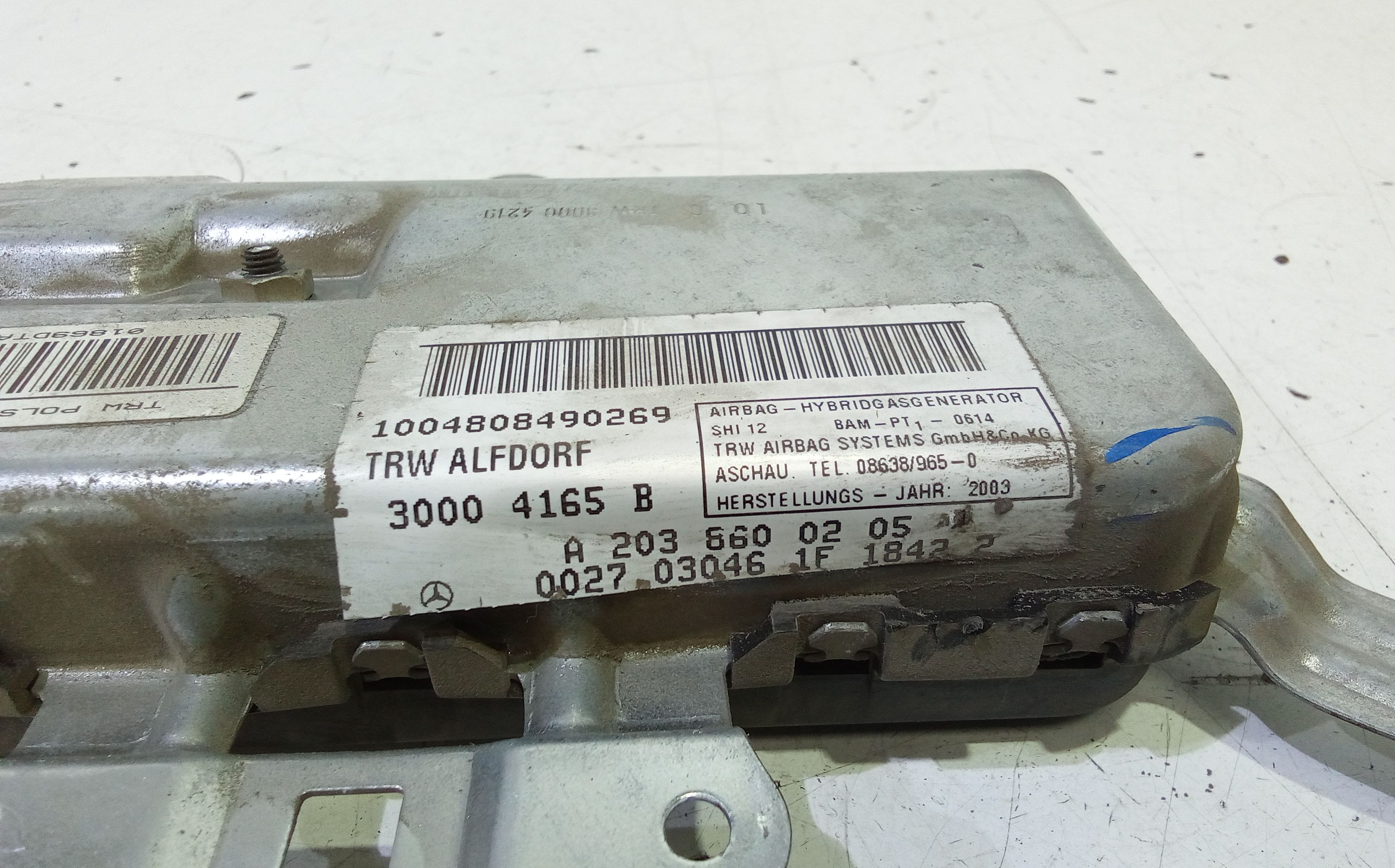 Airbag porta Posteriore destra passeggero MERCEDES Classe E Berlina W211