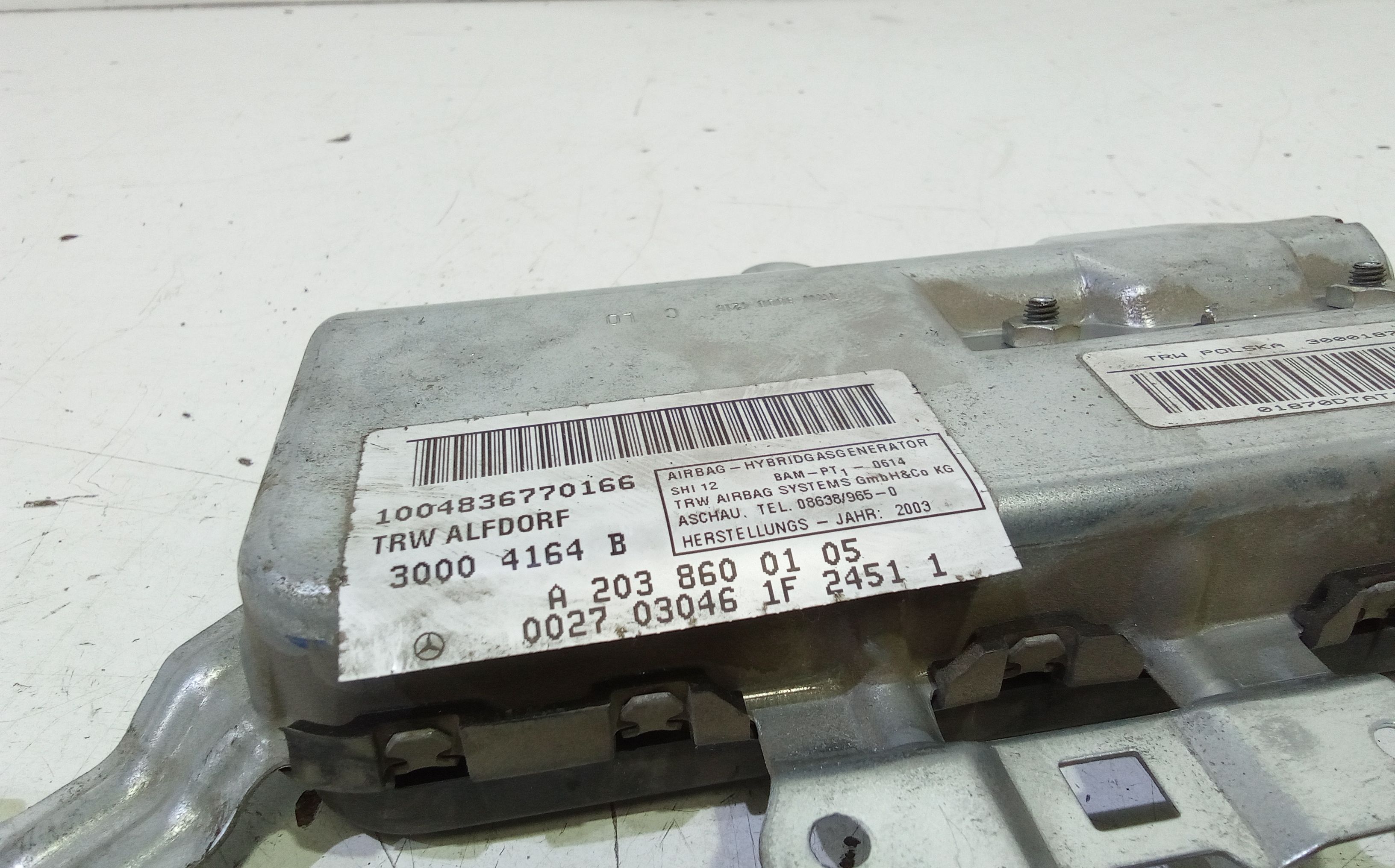 Airbag porta Posteriore Sinistra Guida MERCEDES Classe E Berlina W211