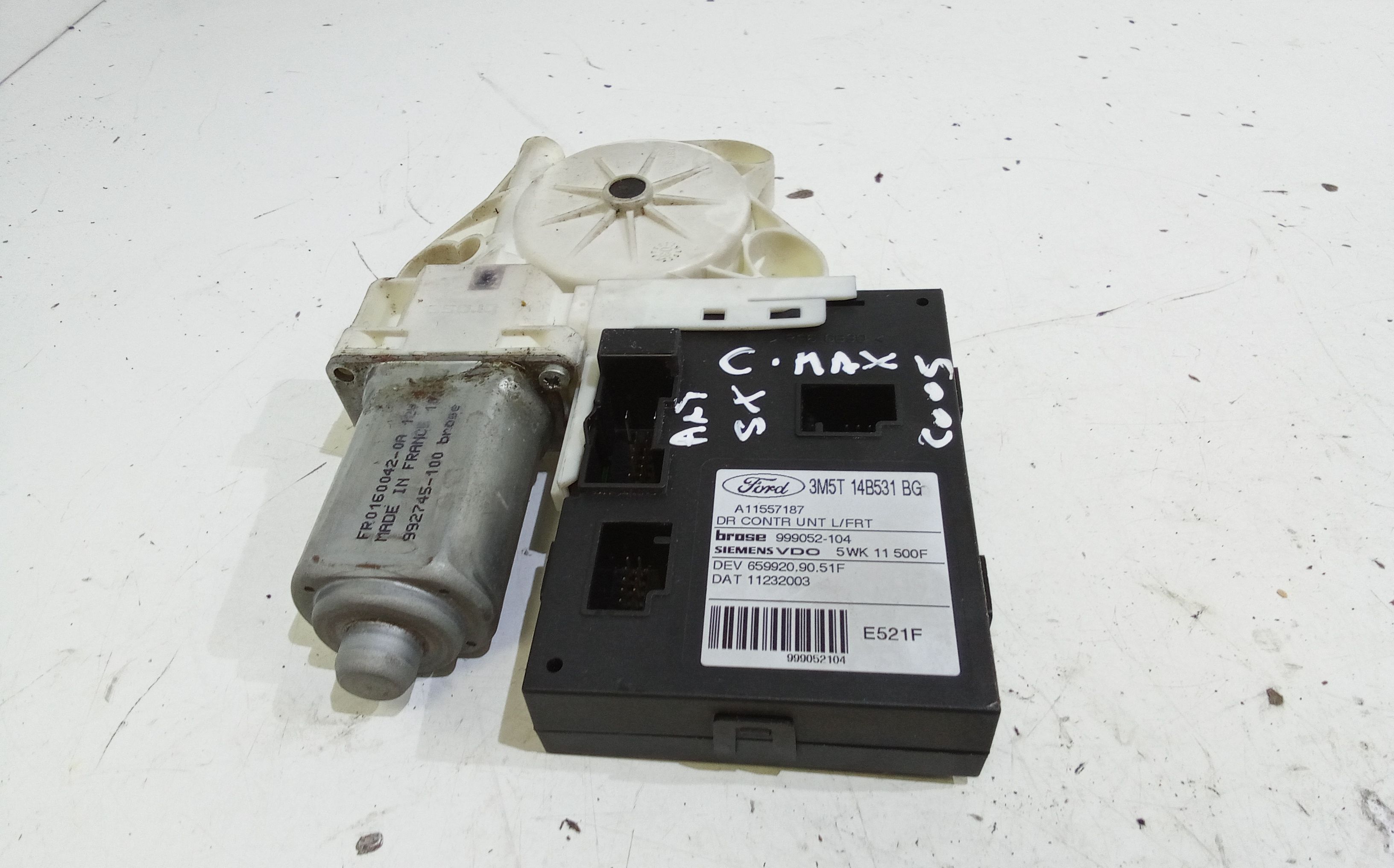 Motorino Alzavetro anteriore Sinistro FORD C - Max Serie (03>07)