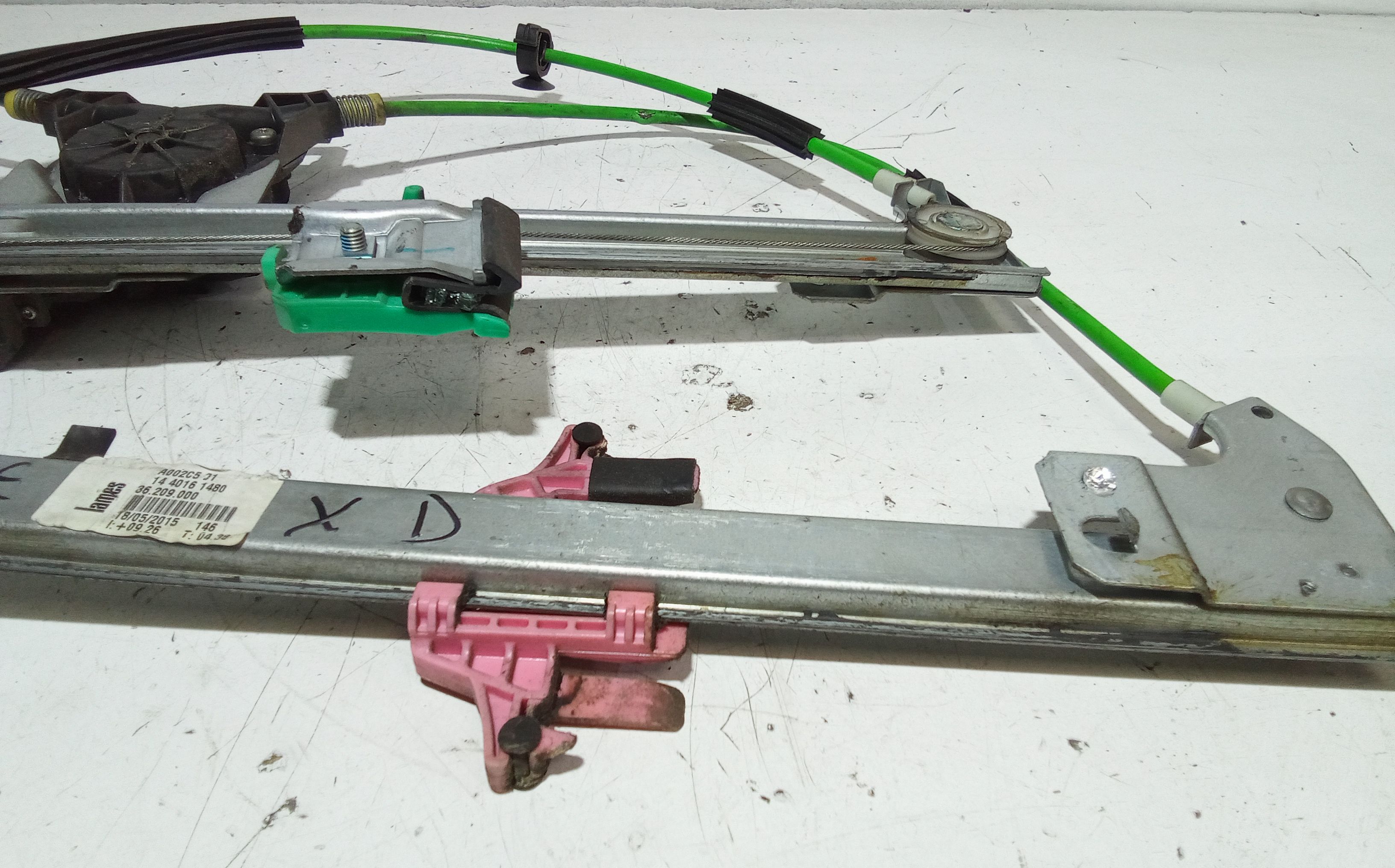 Cremagliera anteriore destra passeggero PEUGEOT Expert 2 Serie