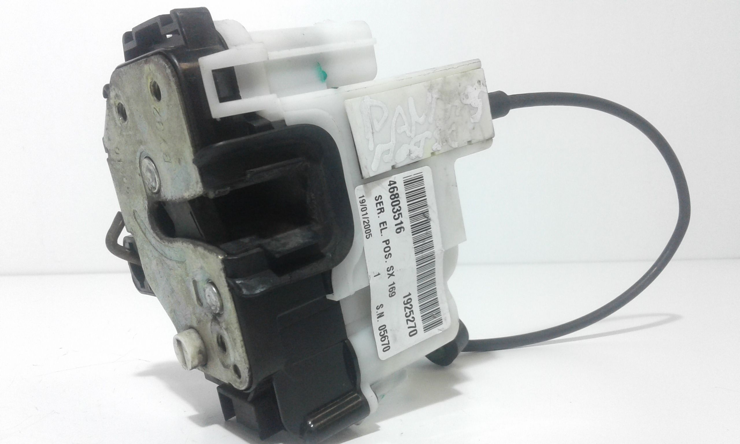 Serratura Posteriore Sinistra FIAT Panda 2 Serie