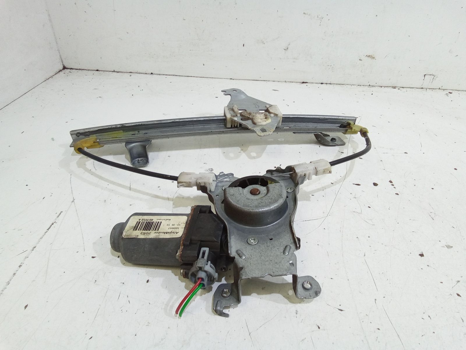 Cremagliera posteriore sinistra guida NISSAN Qashqai 1 Serie