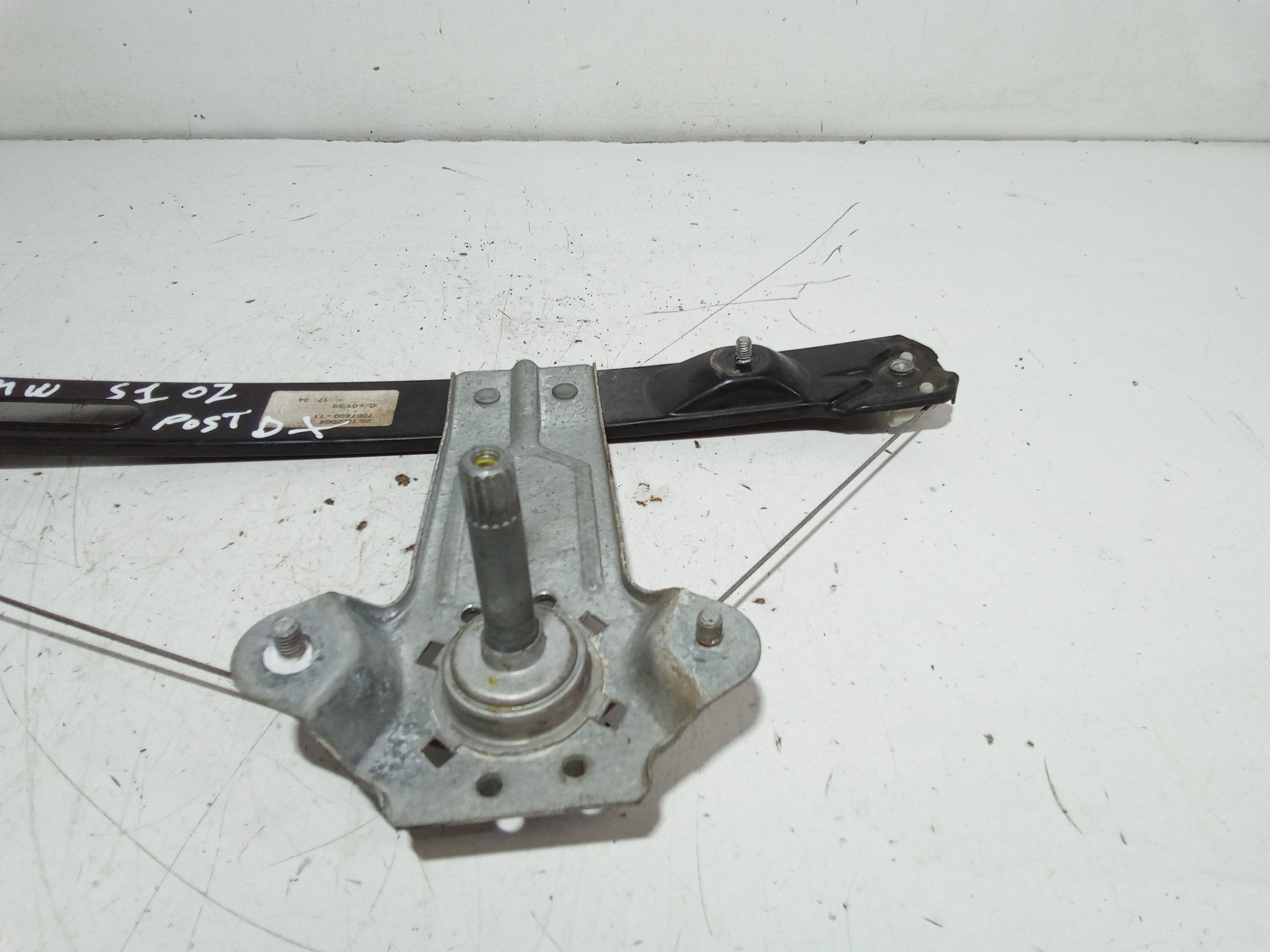 Cremagliera posteriore destra passeggero BMW Serie 1 Serie (E87) (04>07)