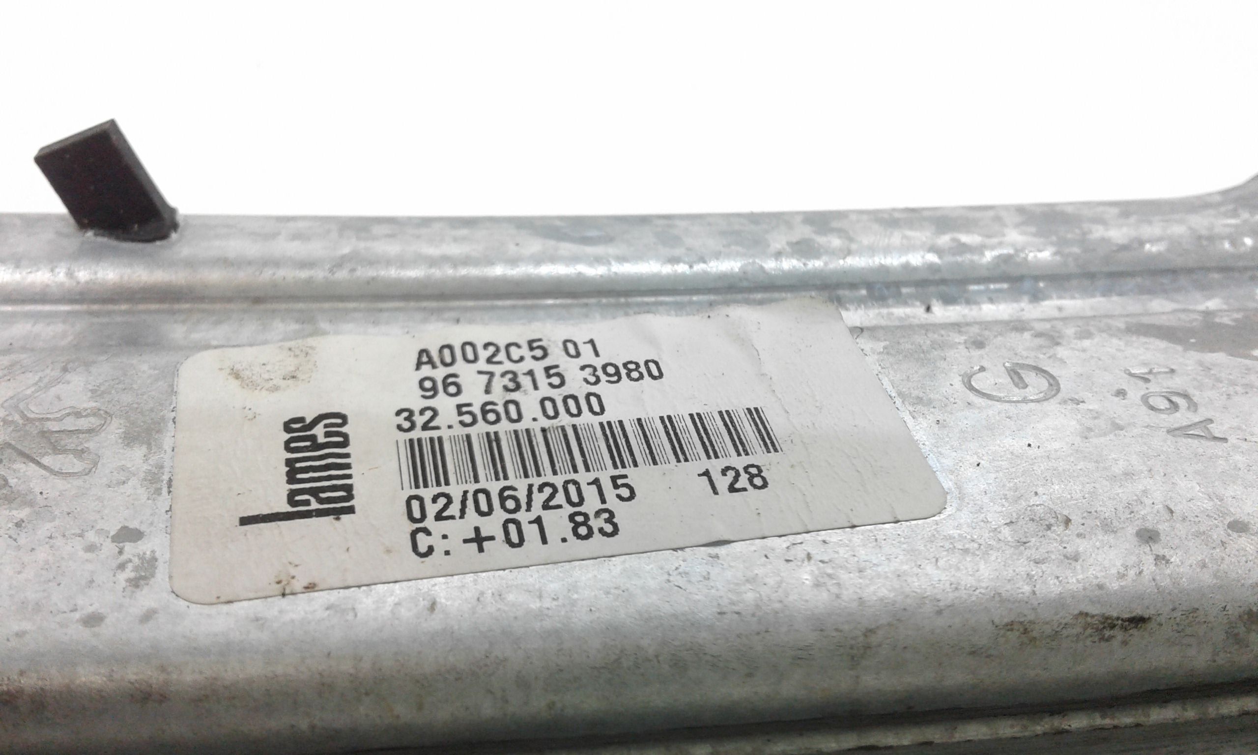 Cremagliera posteriore sinistra guida PEUGEOT 208 1 Serie