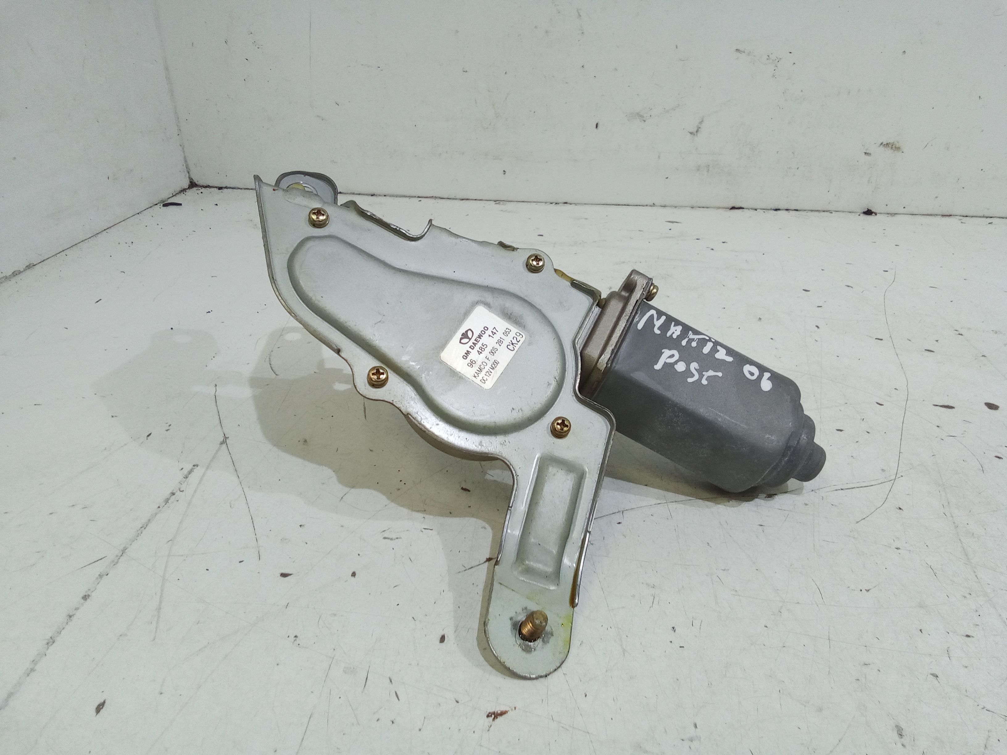 Motorino Tergicristallo Posteriore CHEVROLET Matiz 3 Serie