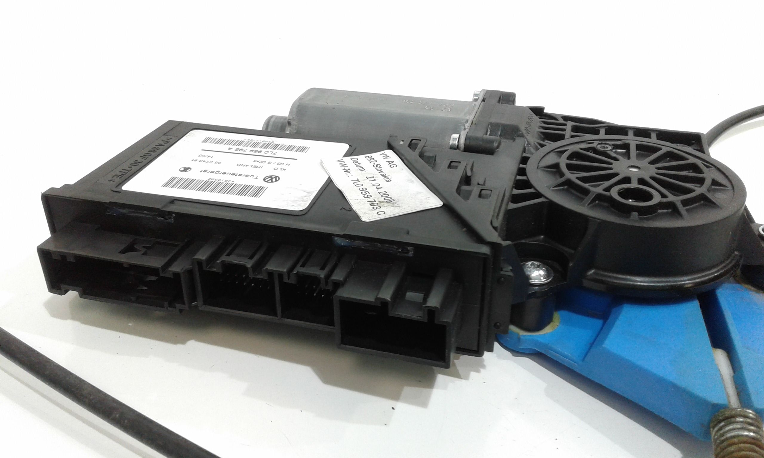 Cremagliera posteriore sinistra guida VOLKSWAGEN Touareg 1 Serie